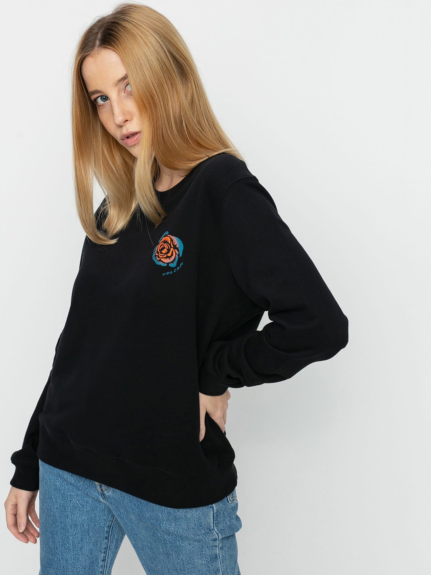 Bluza Volcom Sound Check HD Wmn (black)