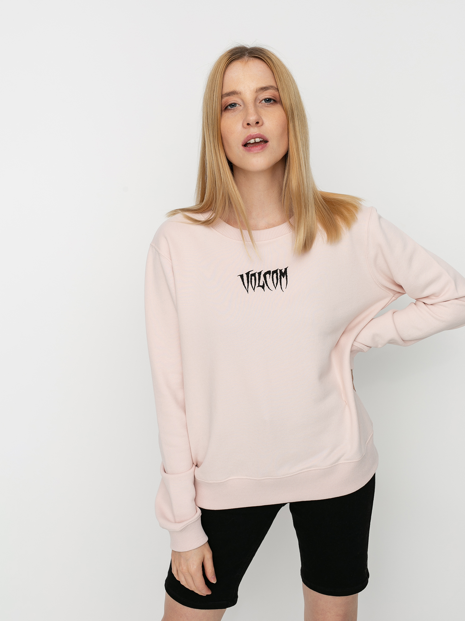 Bluza Volcom Sound Check HD Wmn (hazey pink)