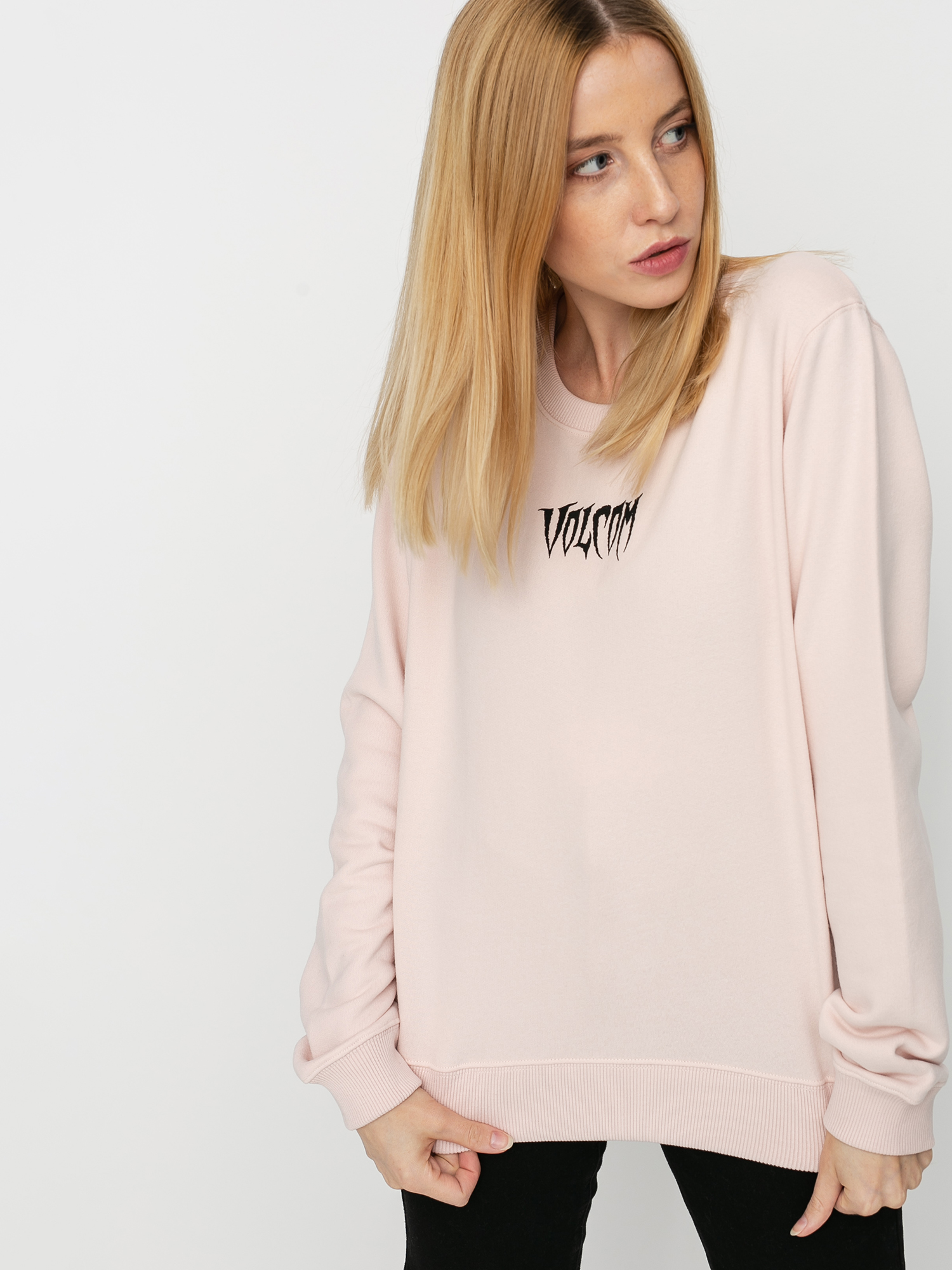 Bluza Volcom Sound Check HD Wmn (hazey pink)