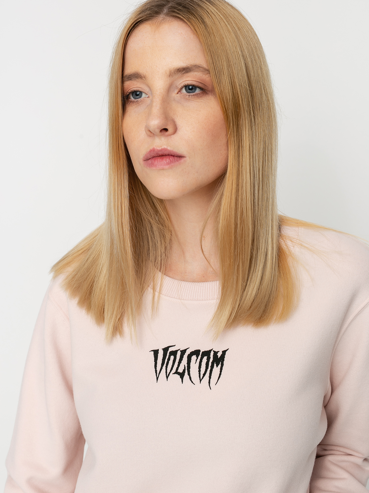 Bluza Volcom Sound Check HD Wmn (hazey pink)