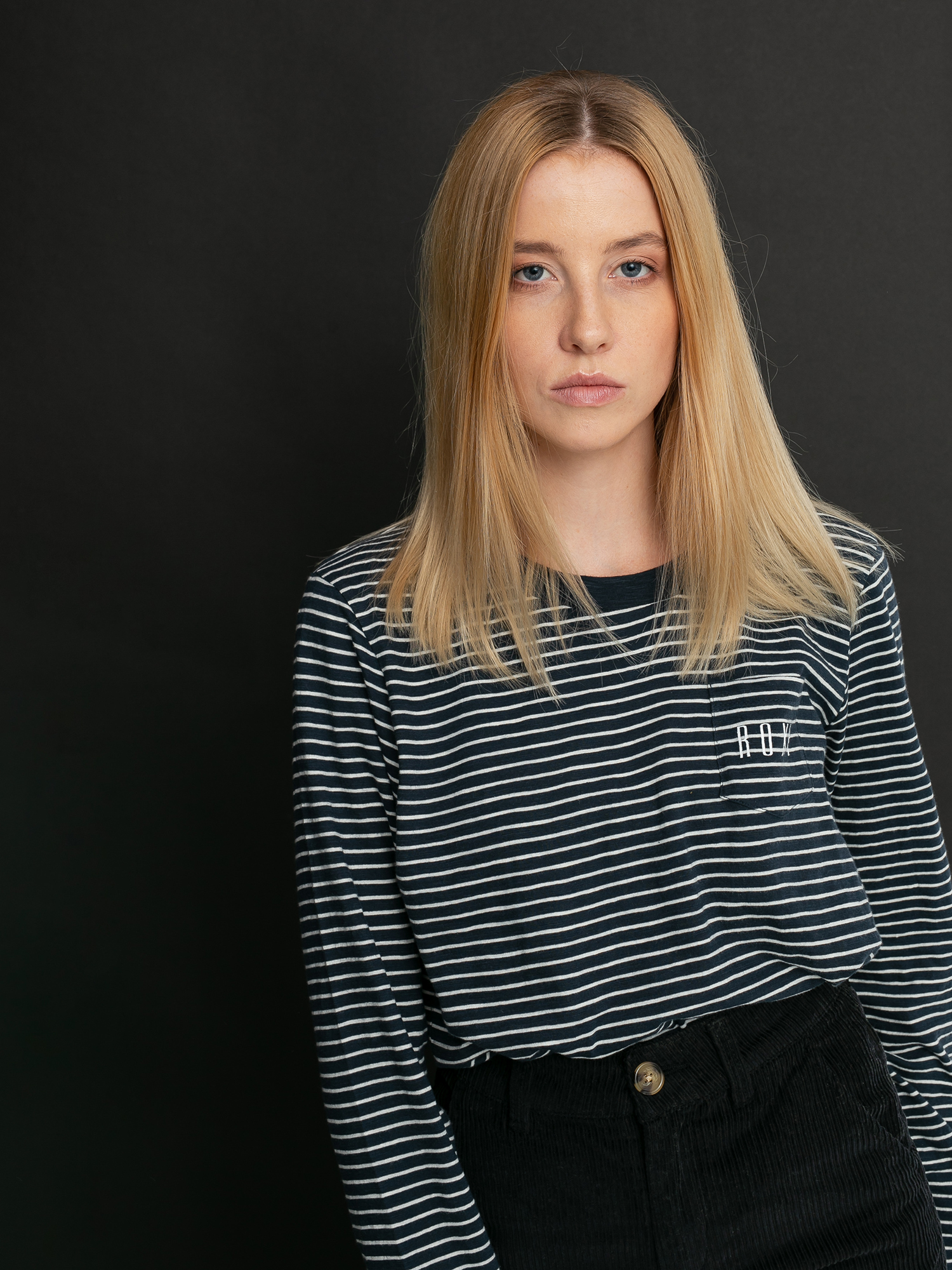 Longsleeve Roxy Feel Sand Wmn (mood indigo me stripes)