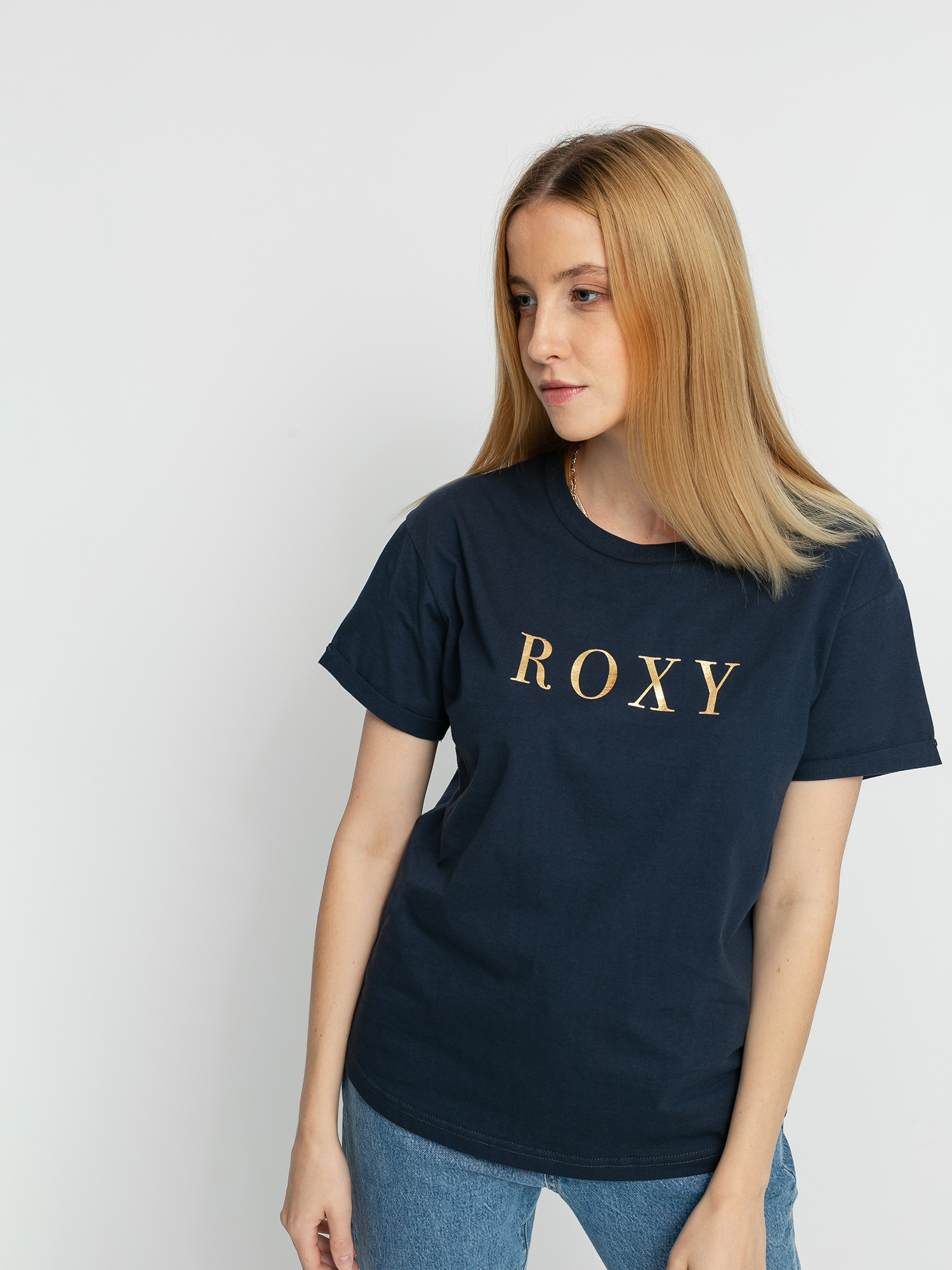 T-shirt Roxy Epic Afternoon Word Wmn (mood indigo)