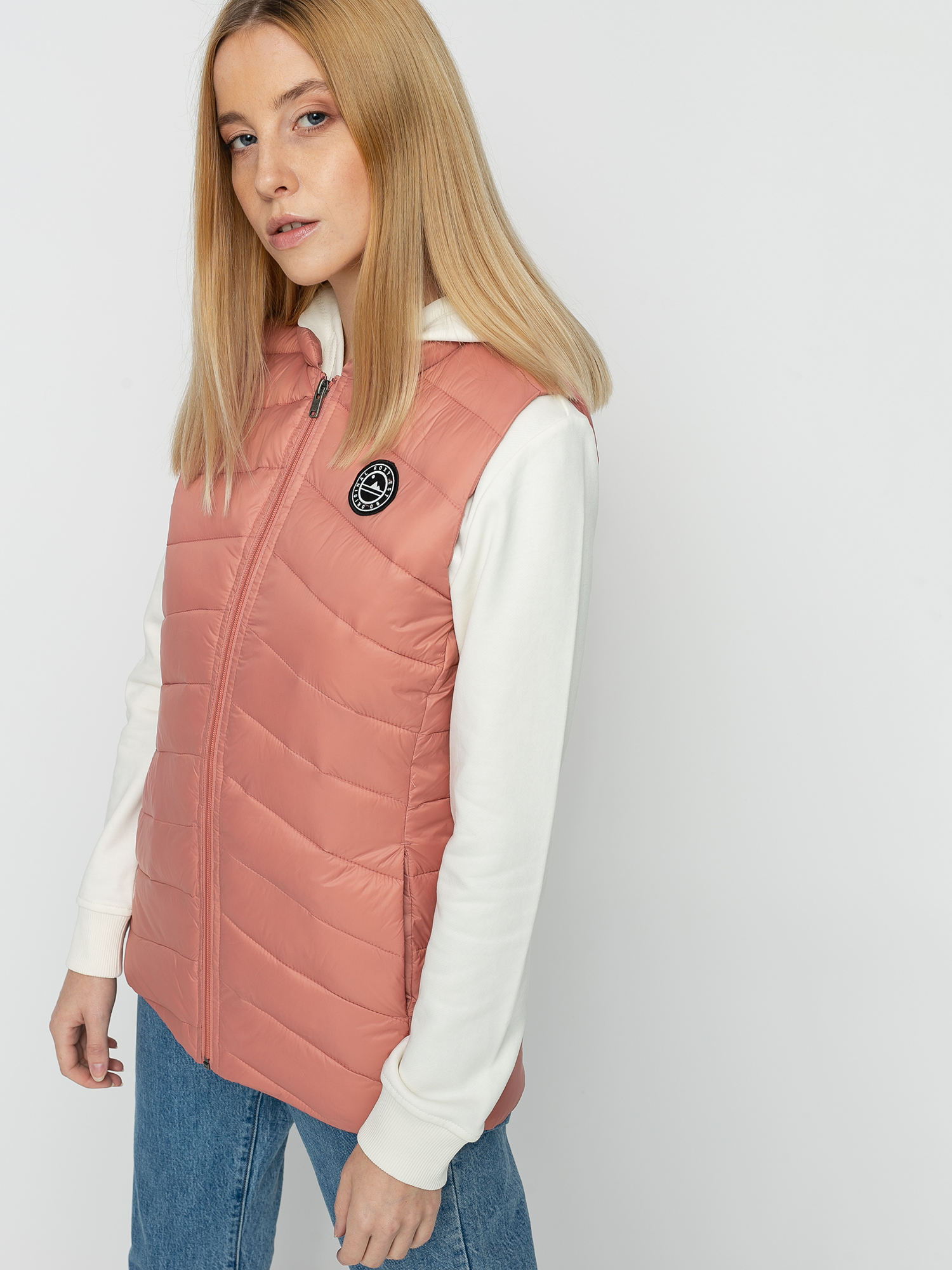 Kamizelka Roxy Coast Road Sleeveless Wmn (ash rose)