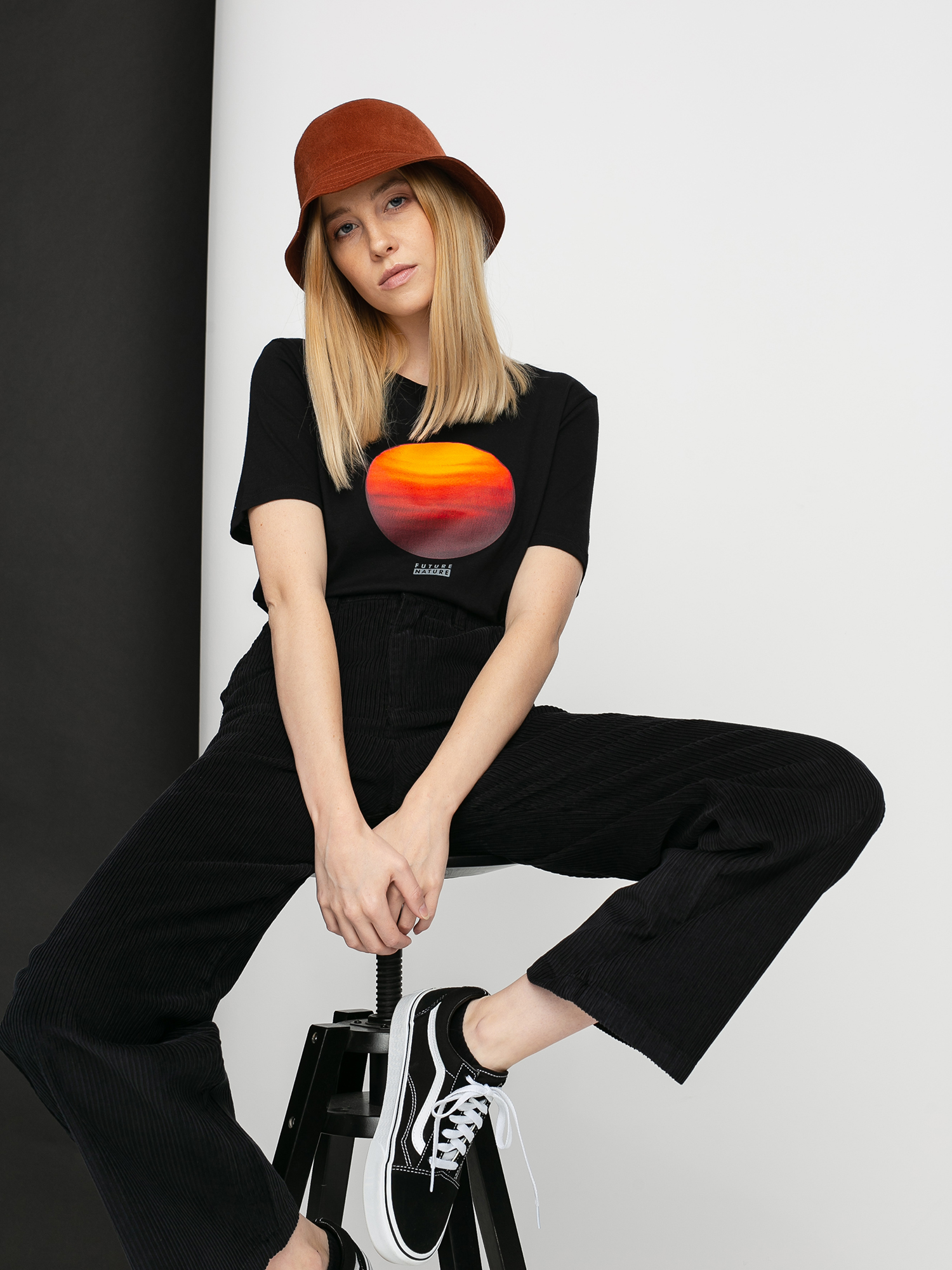 T-shirt Element Nat Geo Crop Wmn (black)