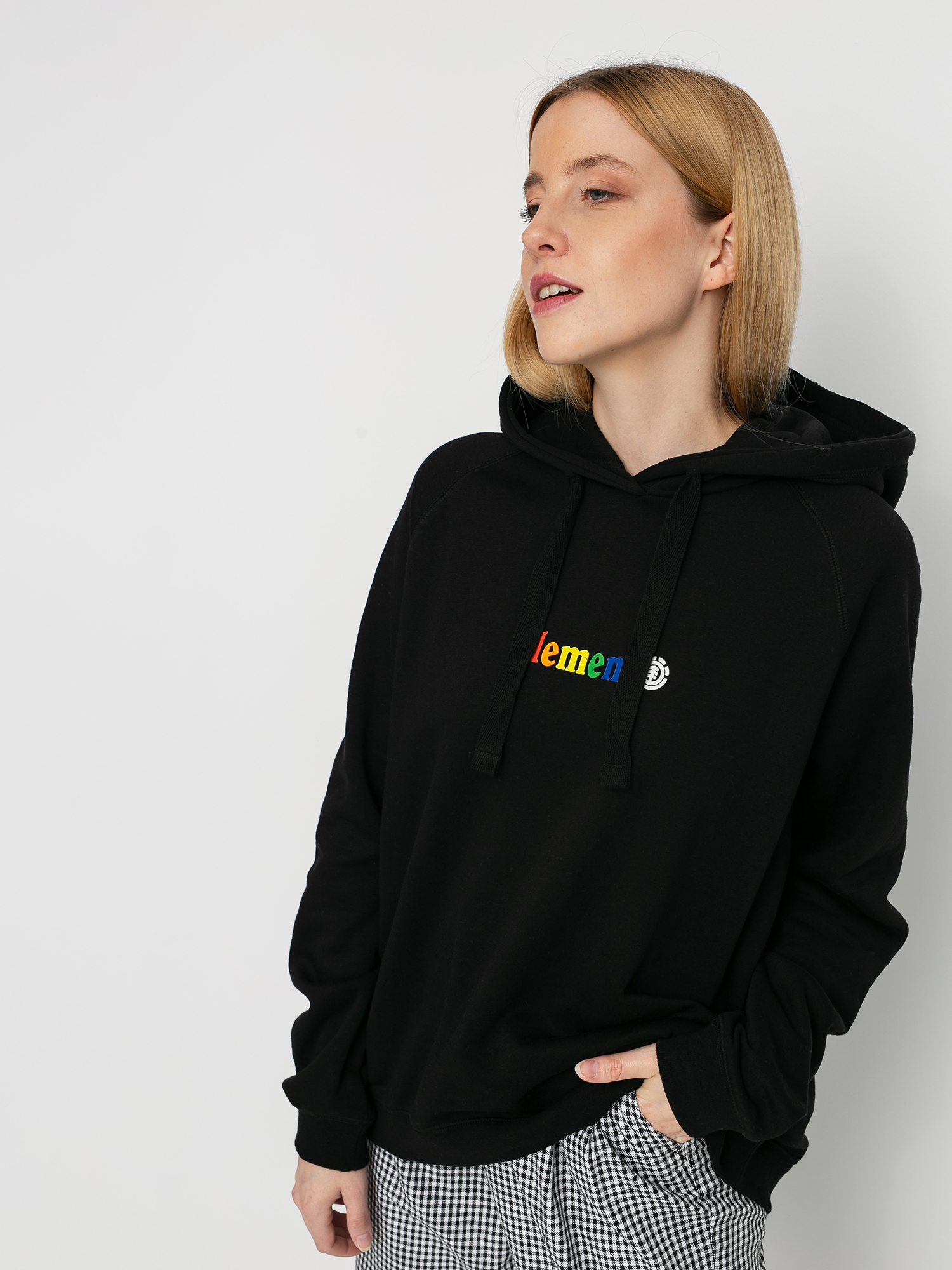 Bluza z kapturem Element Landscape HD Wmn (flint black)