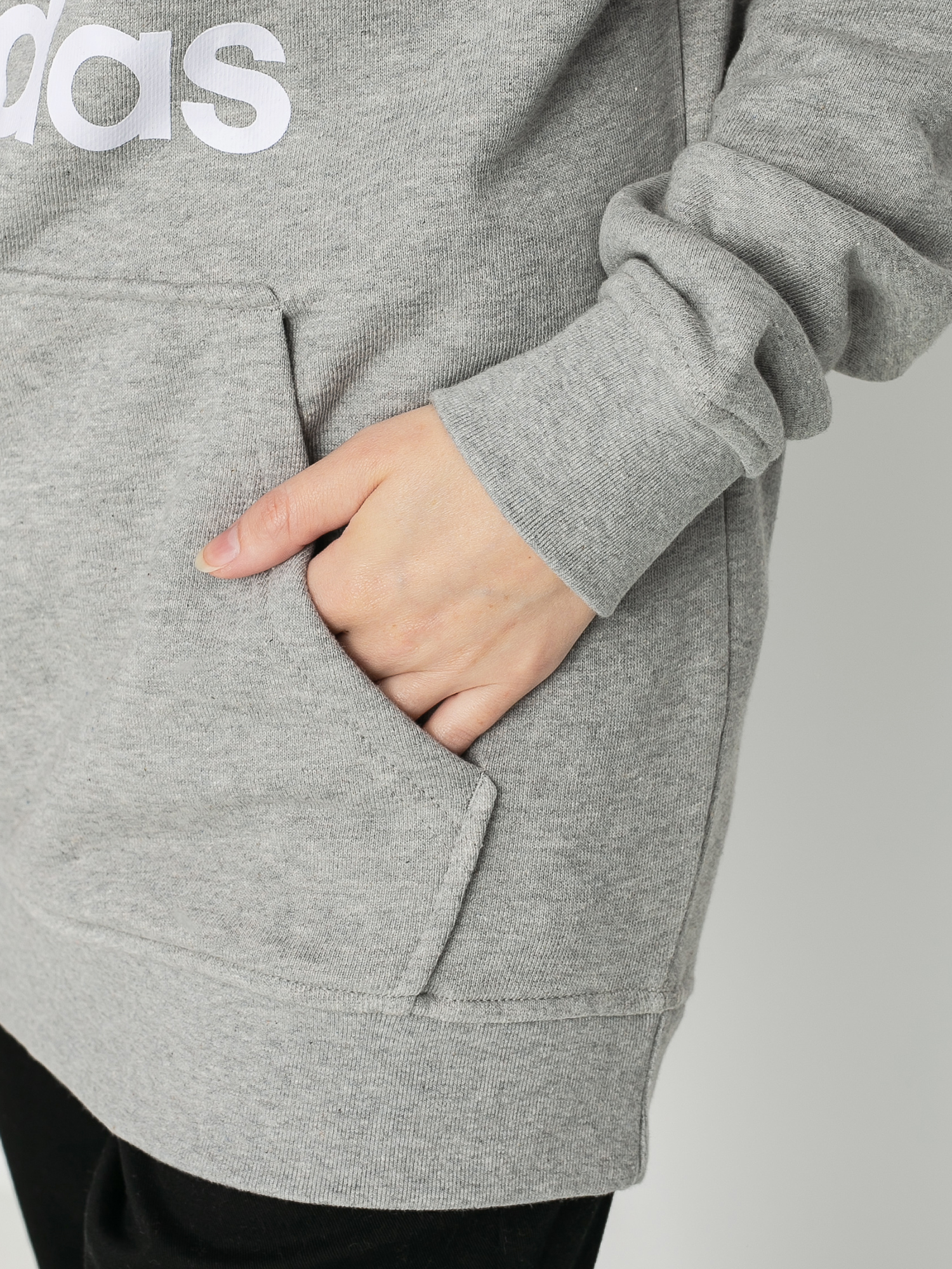 Bluza z kapturem adidas Originals Trf HD Wmn (mgreyh/white)