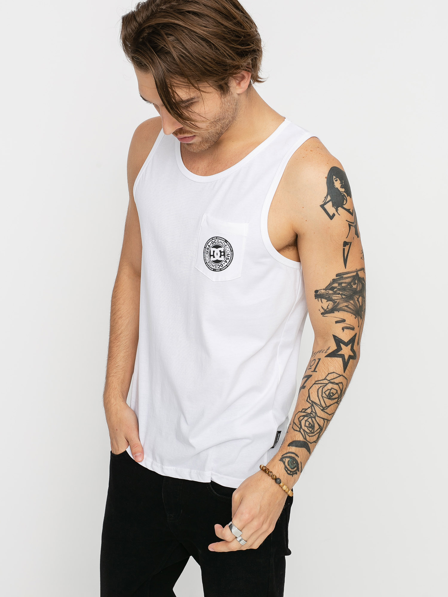 Koszulka DC Pocket (white)