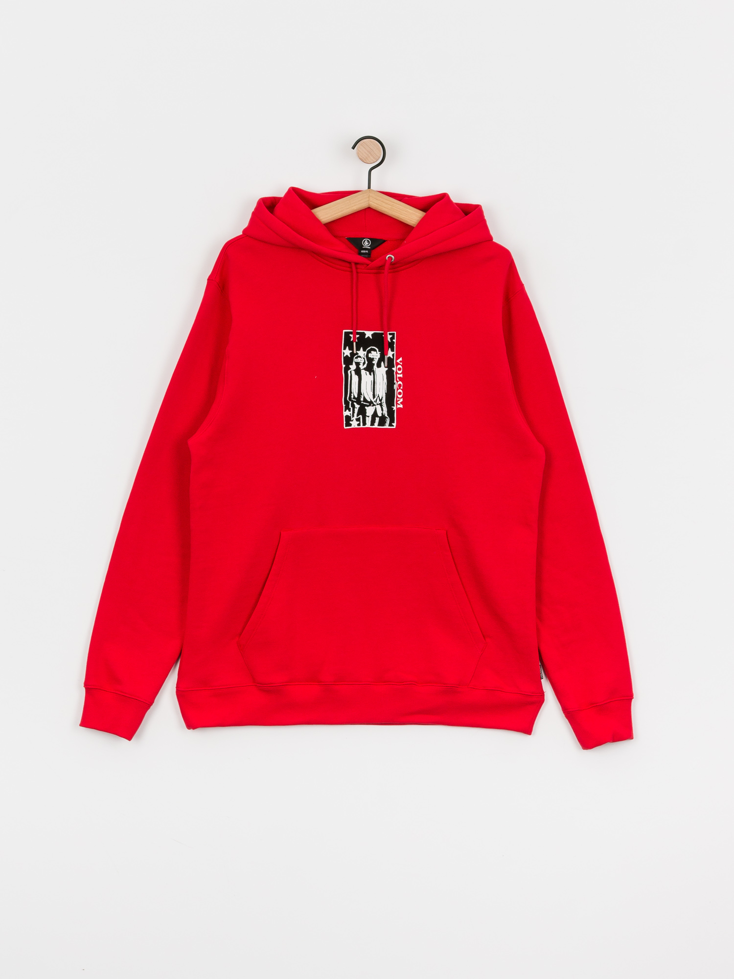 Bluza z kapturem Volcom Merick HD (fiery red)
