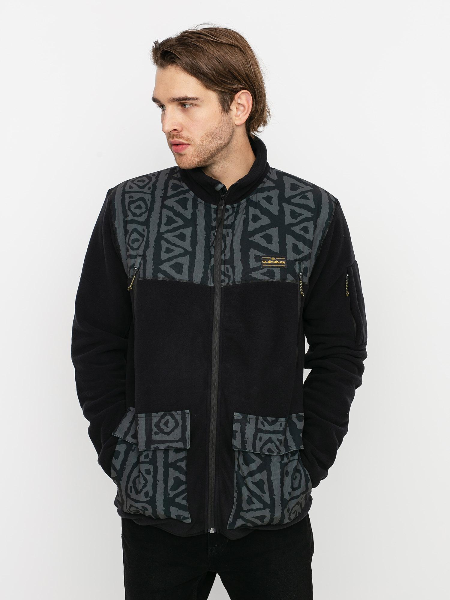 Męski Polar Quiksilver Lost Latitude Polartec (black)