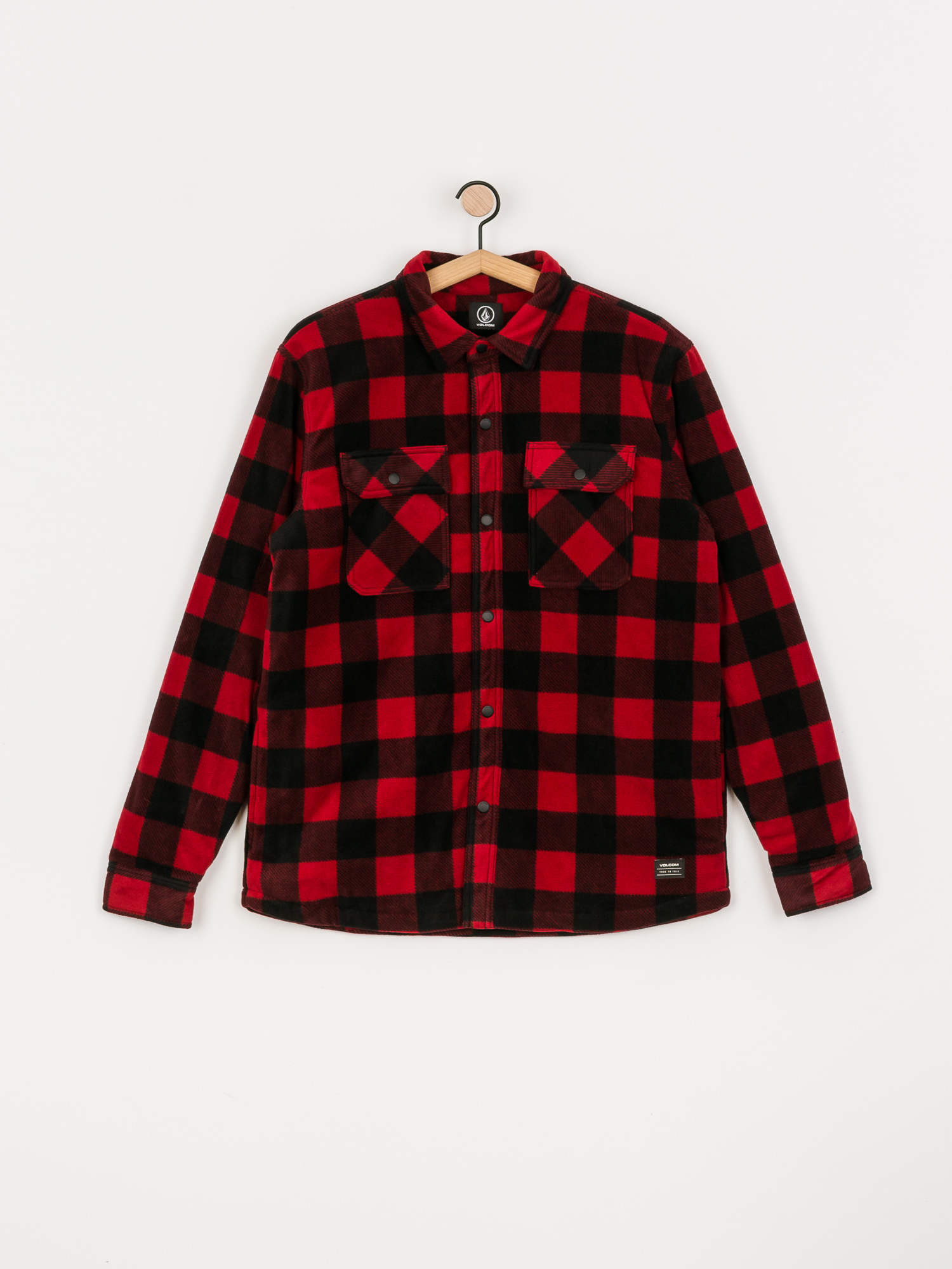 Kurtka Volcom Bower Polar Fleece (rio red)