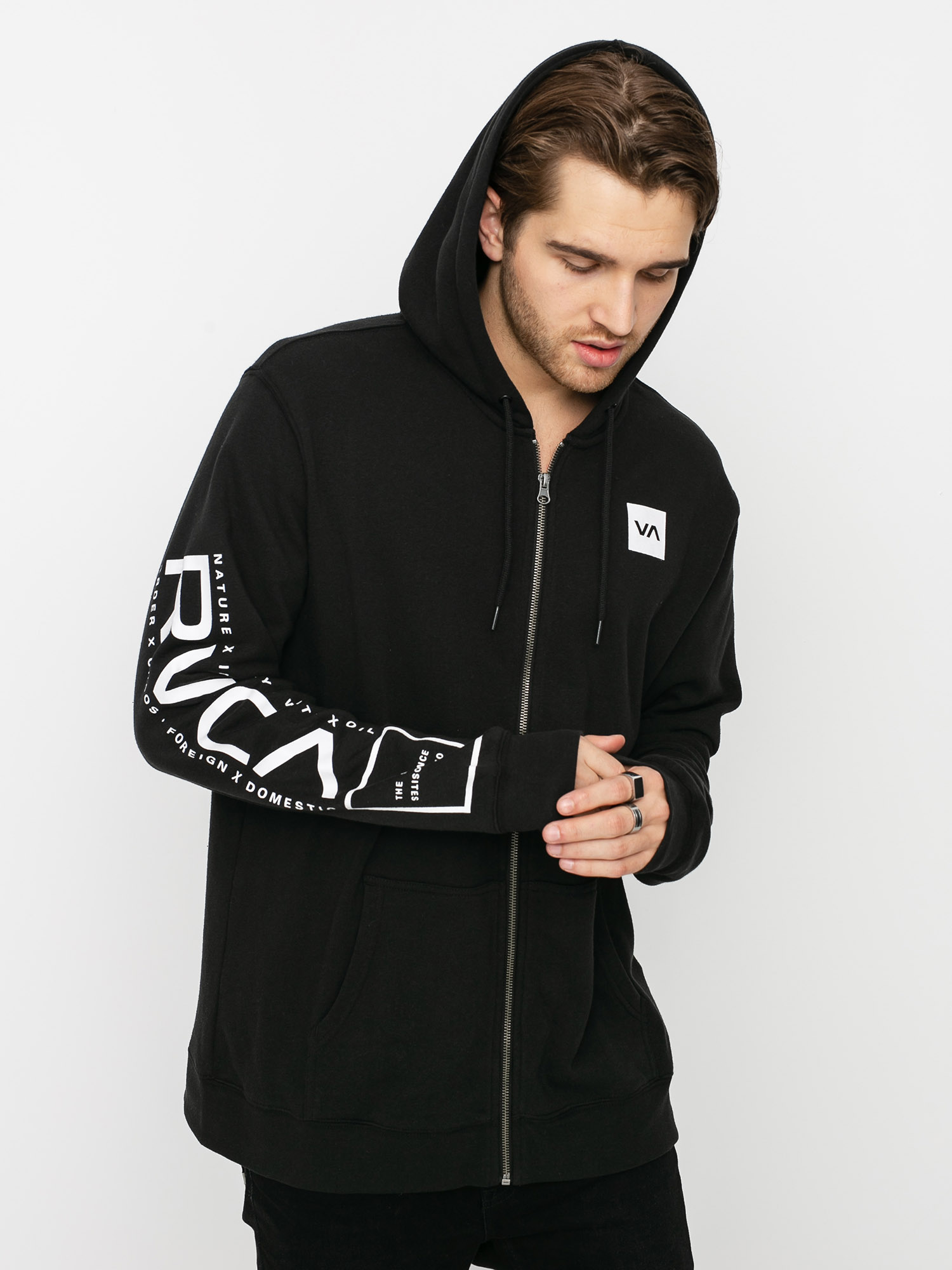 Bluza z kapturem RVCA Swift ZHD (black)