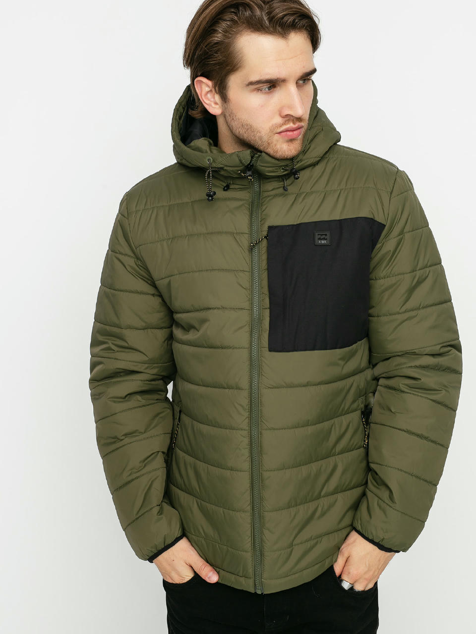 Kurtka Billabong Journey Puffer (military)