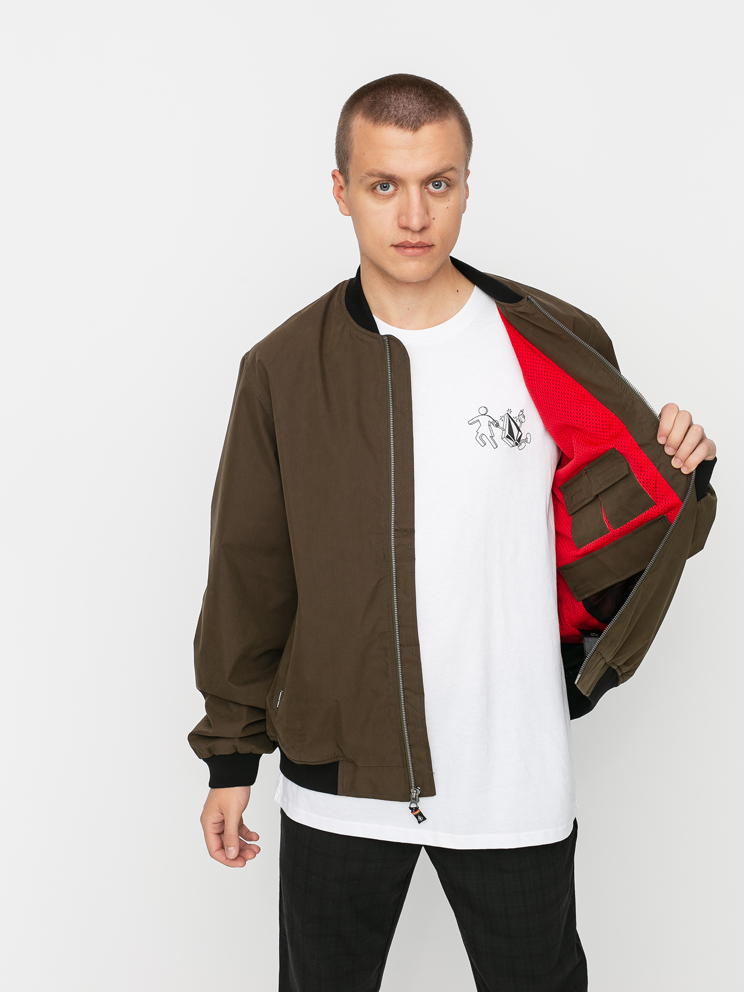 Kurtka Volcom X Girl Skateboards (brolive)