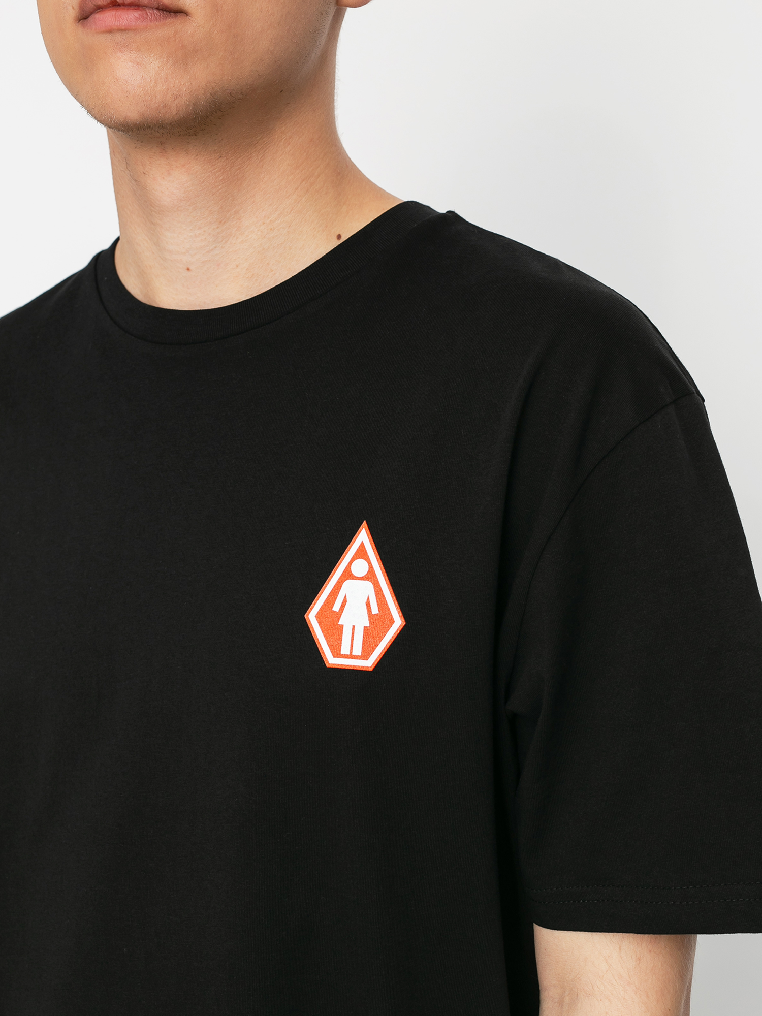 T-shirt Volcom X Girl Skateboards Pretty Stoned Rlx (black)