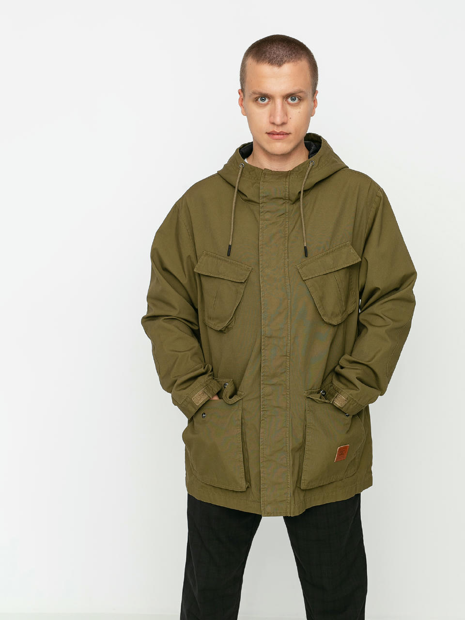 Kurtka DC Boxy Parka (military olive)