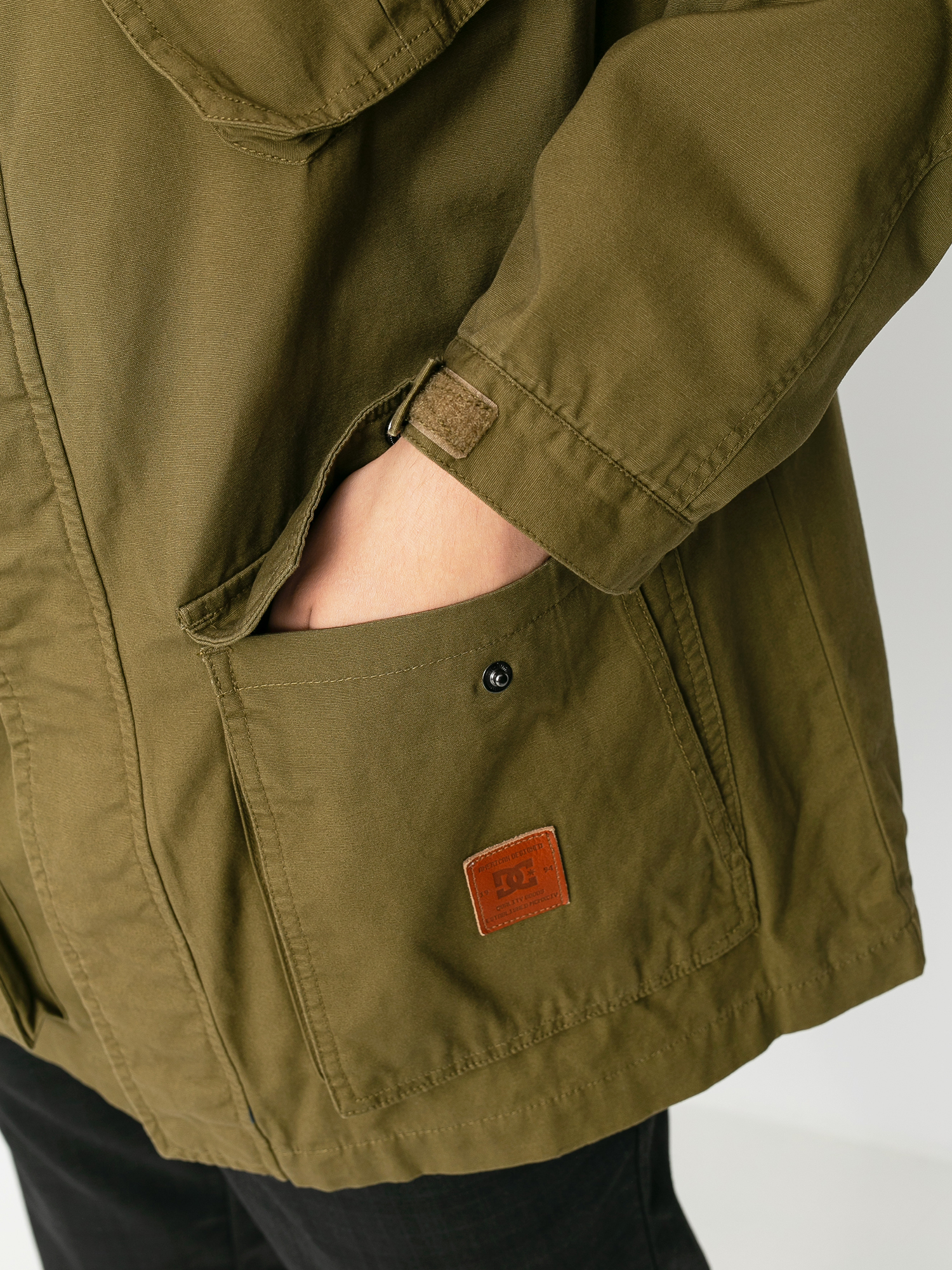 Kurtka DC Boxy Parka (military olive)