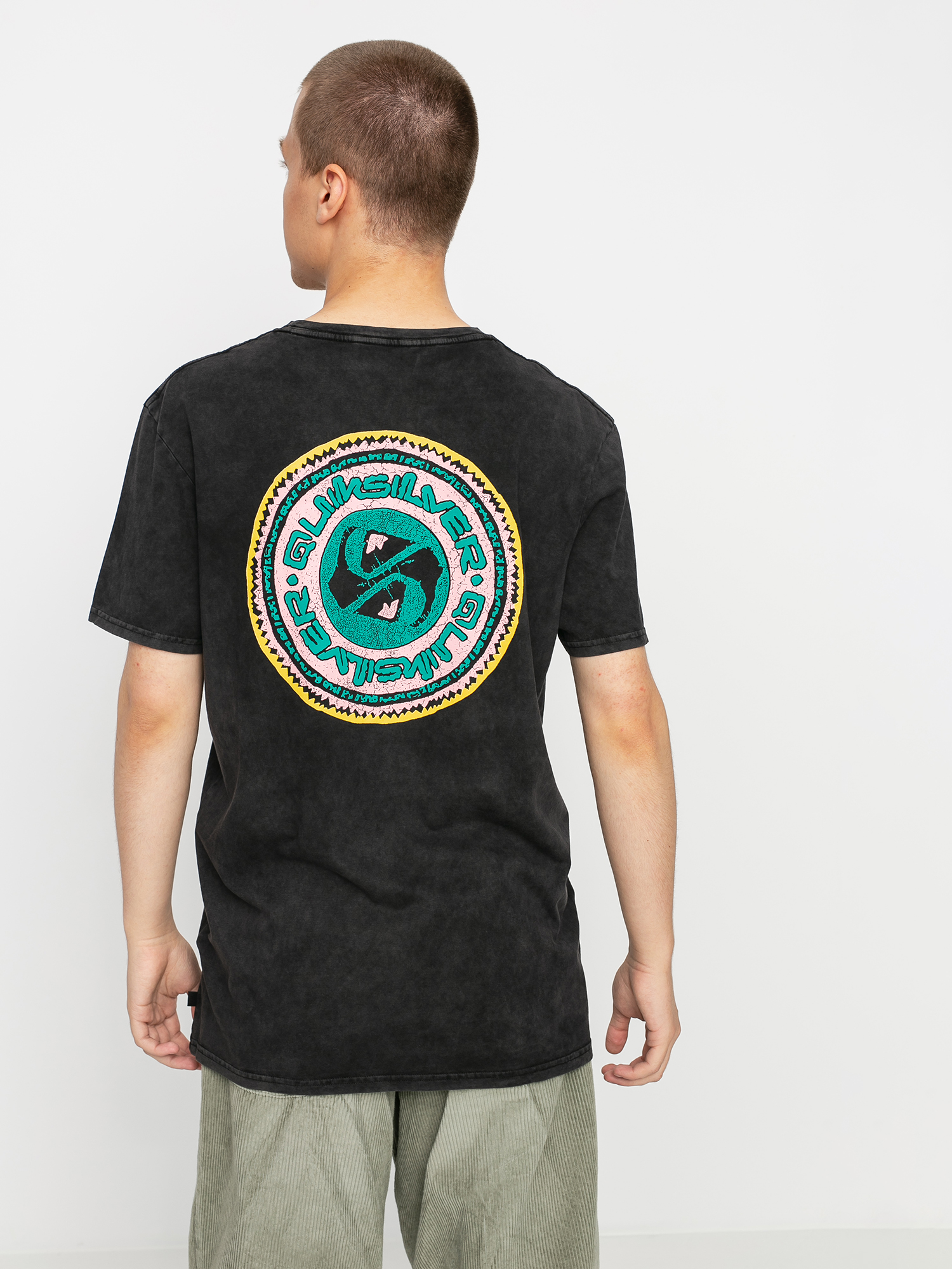 T-shirt Quiksilver Stick Around (black)