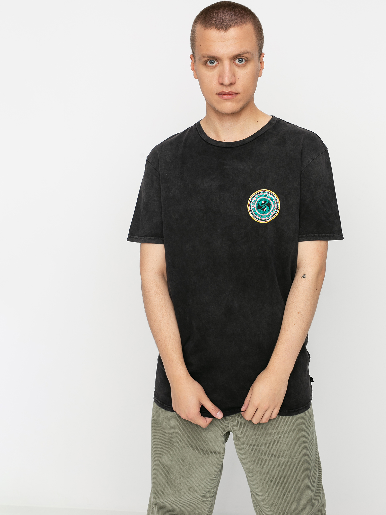 T-shirt Quiksilver Stick Around (black)