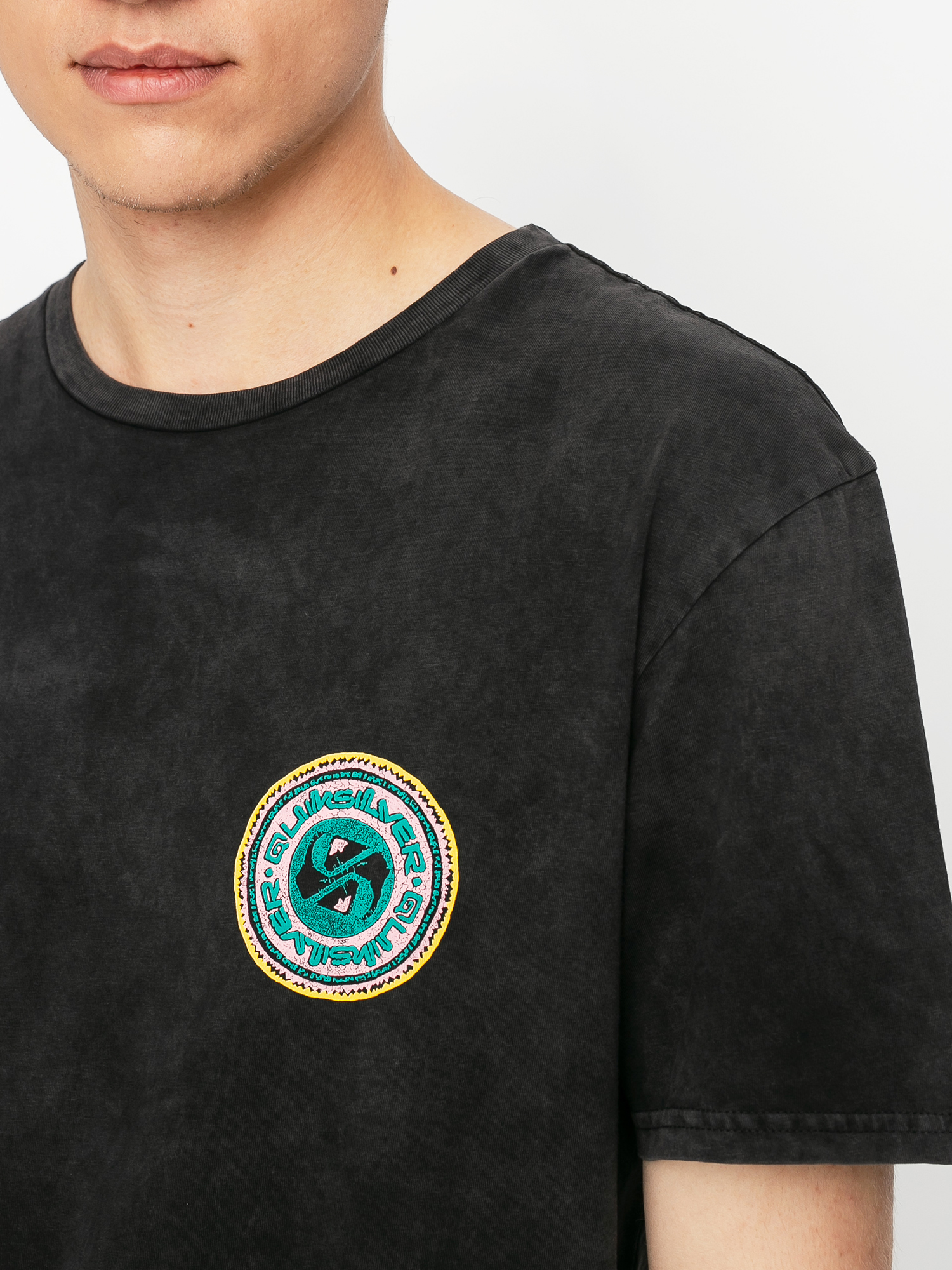 T-shirt Quiksilver Stick Around (black)