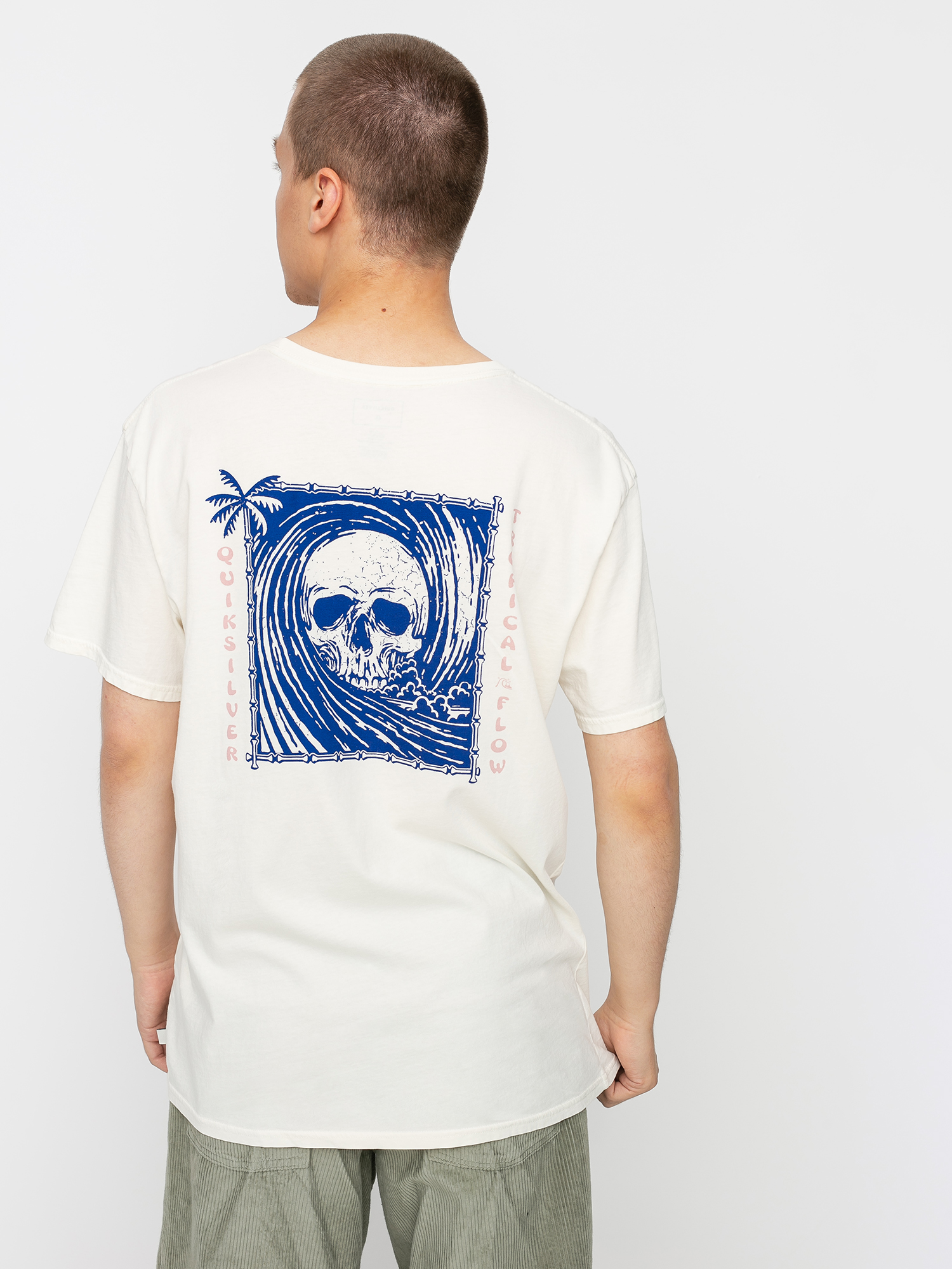 T-shirt Quiksilver Devils Wink (snow white)