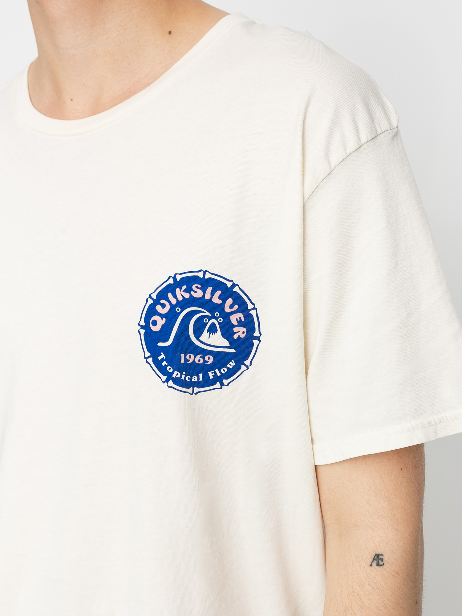 T-shirt Quiksilver Devils Wink (snow white)