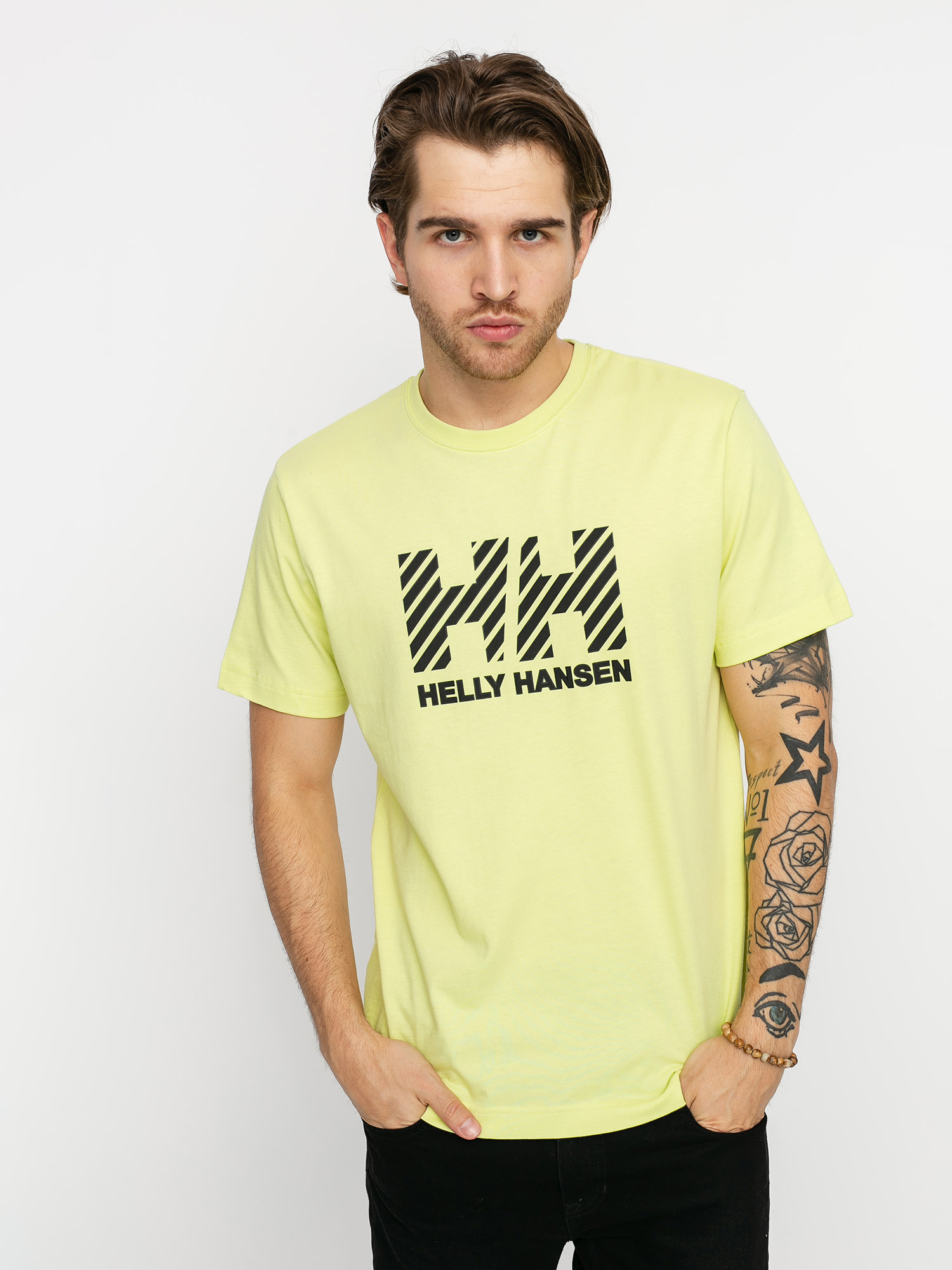T-shirt Helly Hansen Active (sunny lime)