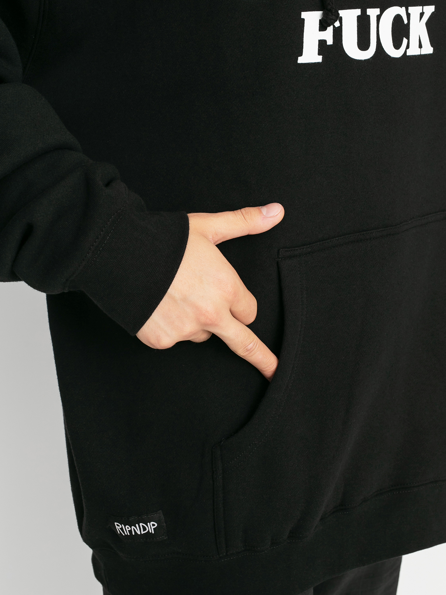Bluza z kapturem RipNDip Fucking Fuck HD (black)