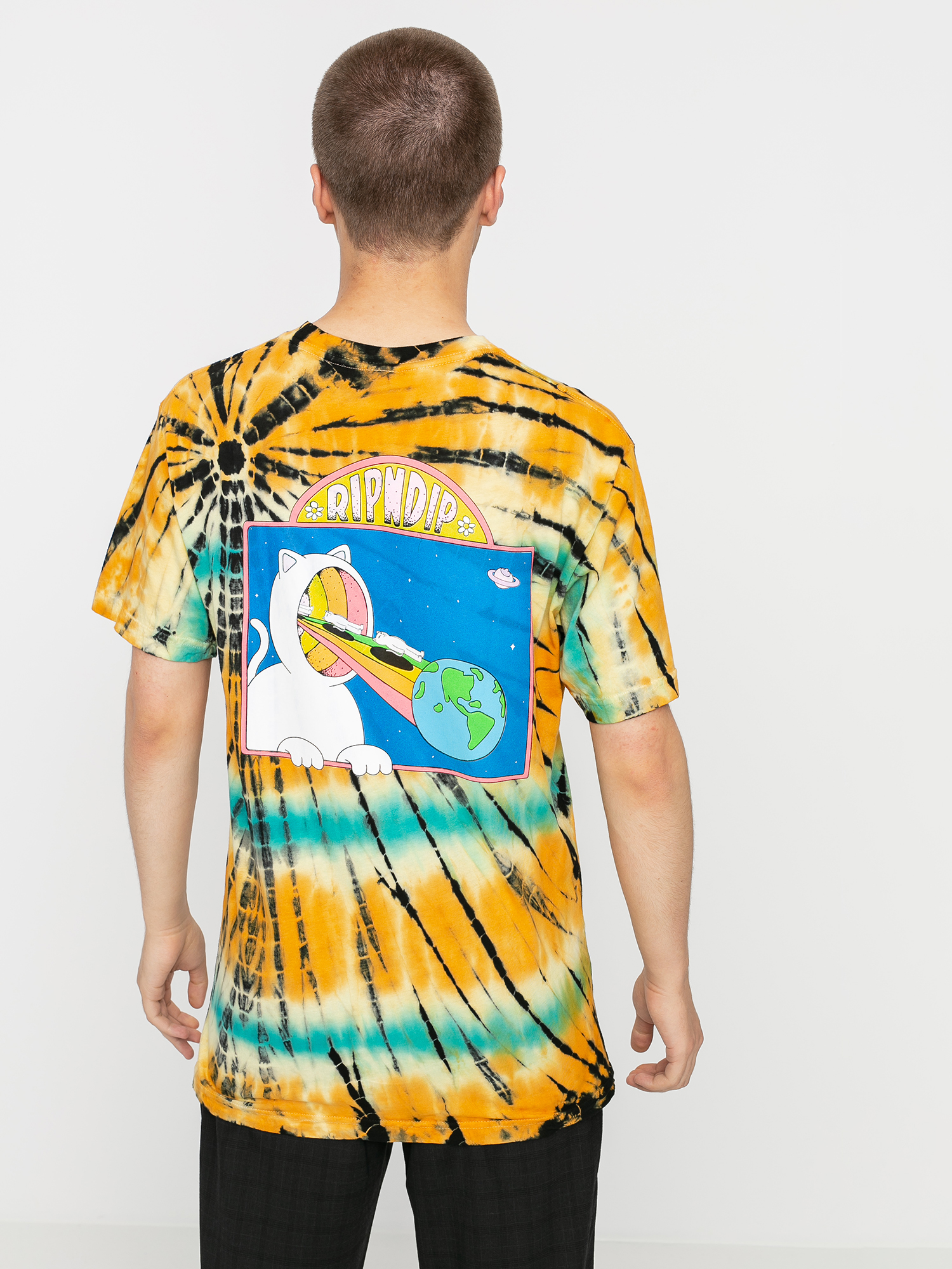 T-shirt RipNDip Open Minded (sunburst tie dye)