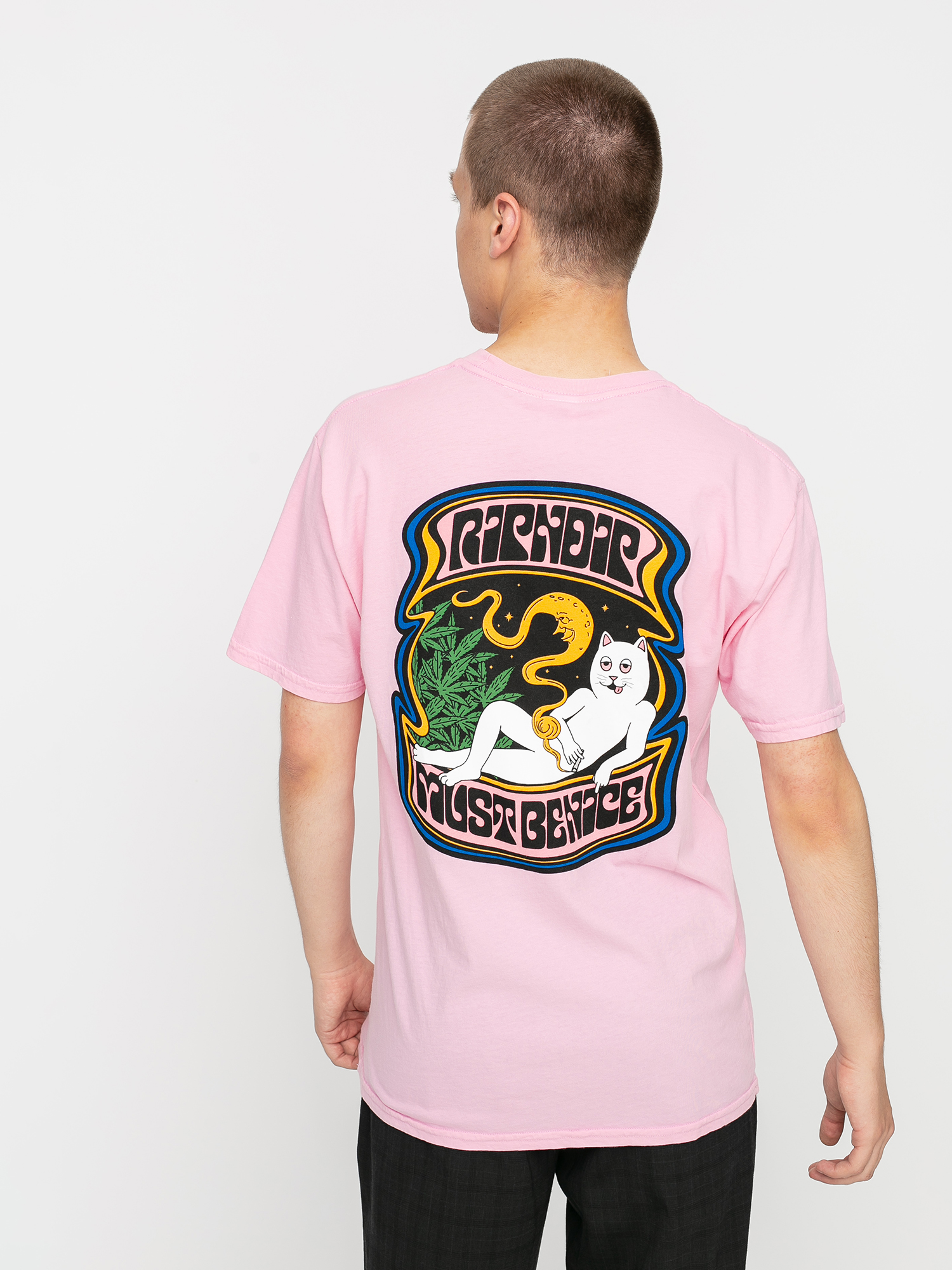 T-shirt RipNDip Moonlight Bliss (pink)