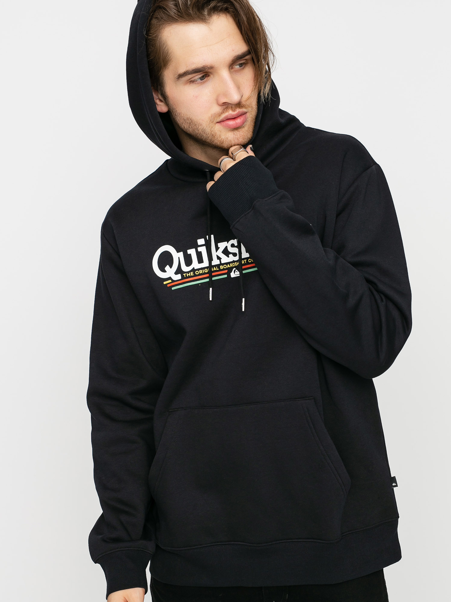 Bluza z kapturem Quiksilver Tropical Lines HD (black)