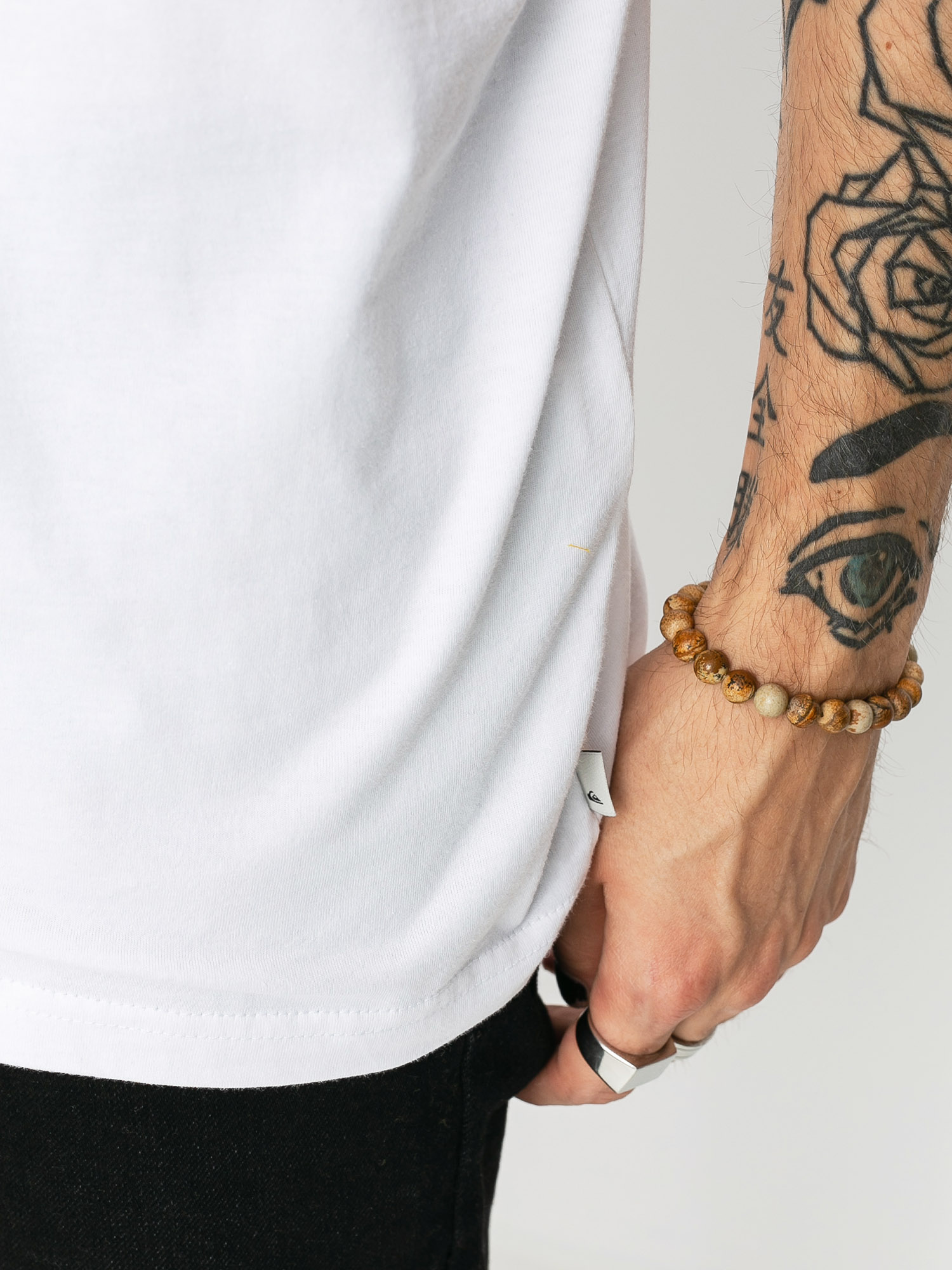 T-shirt Quiksilver High Piped (white)
