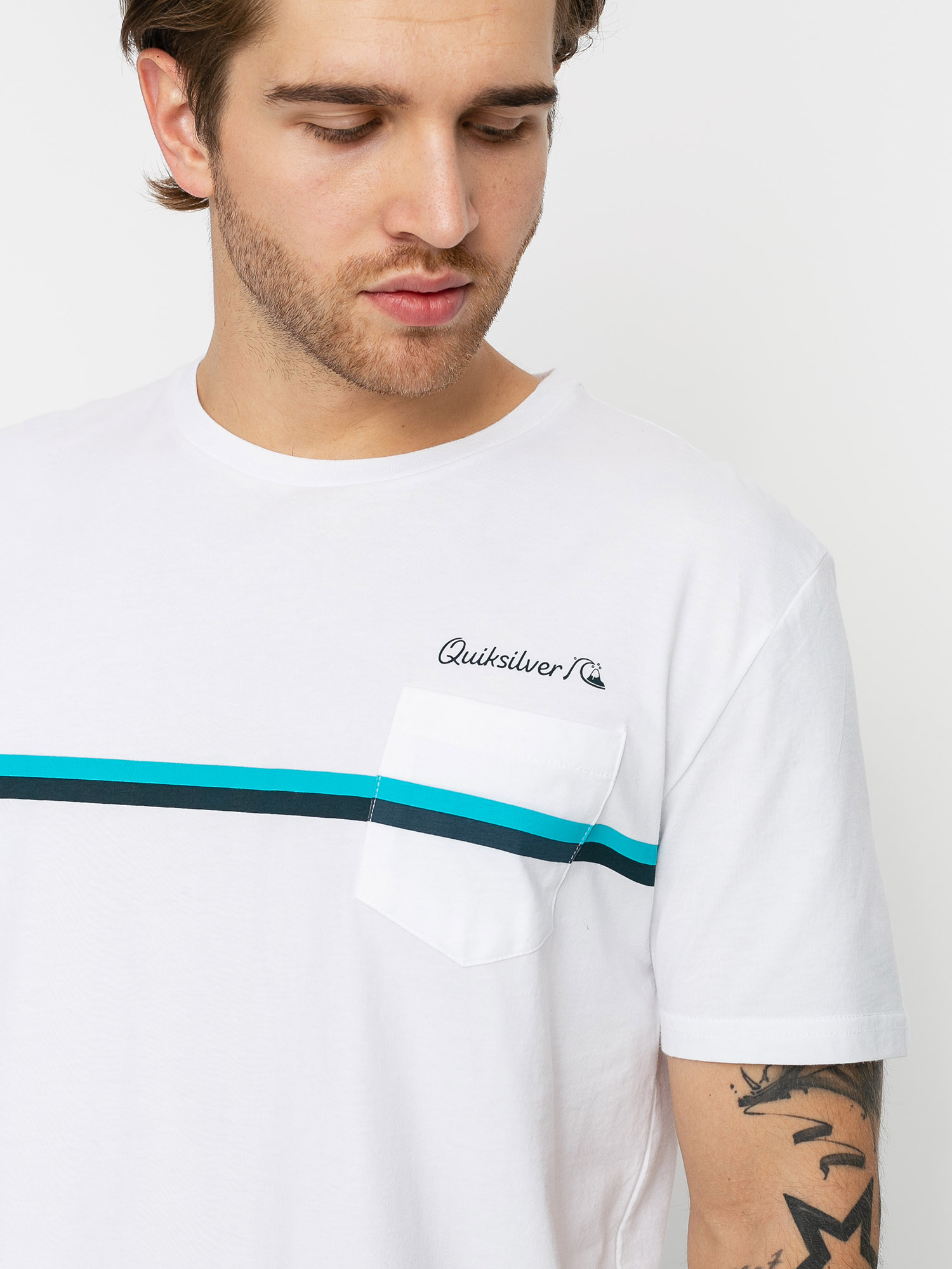T-shirt Quiksilver High Piped (white)
