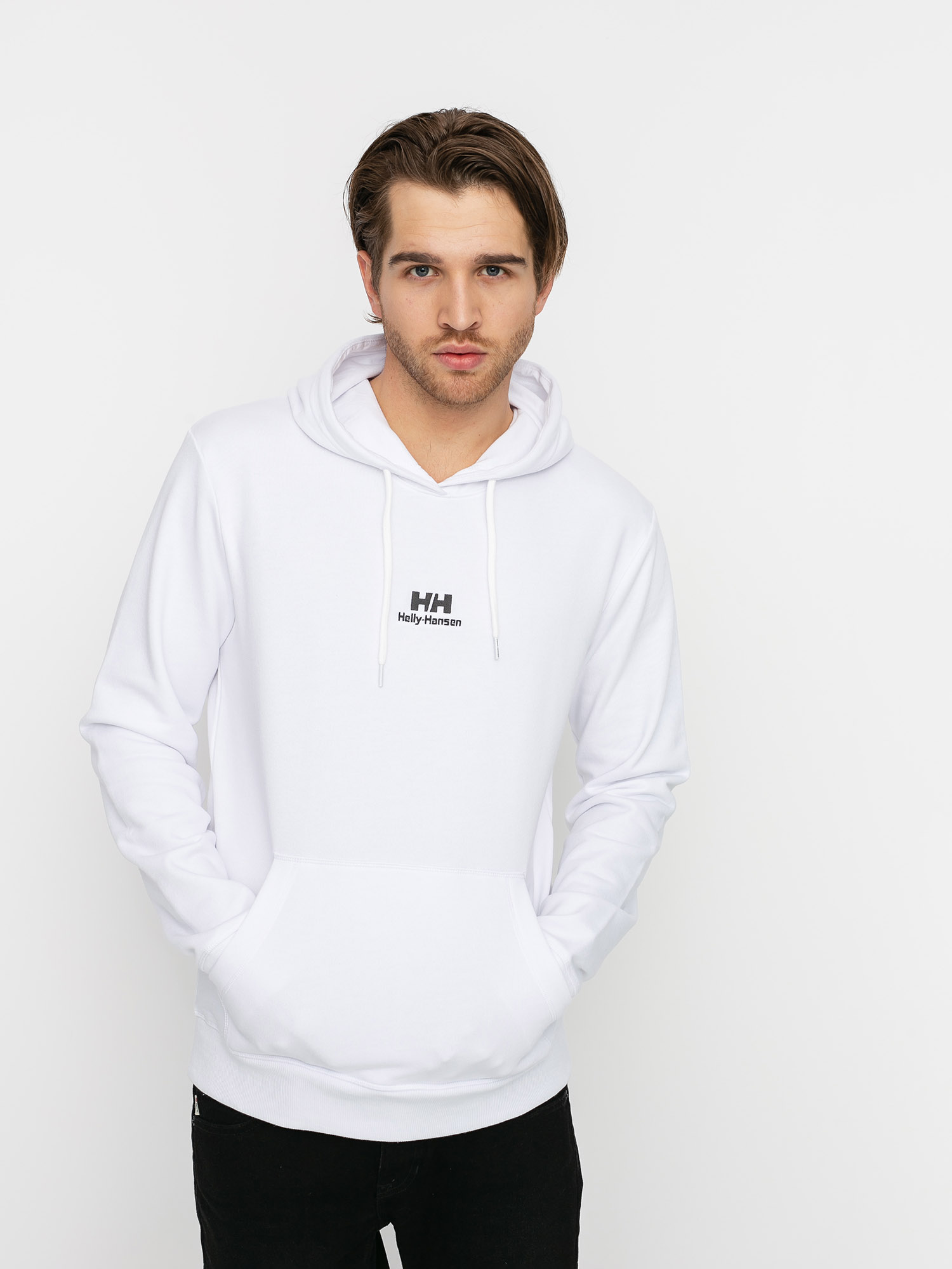 Bluza z kapturem Helly Hansen Logo HD (white)