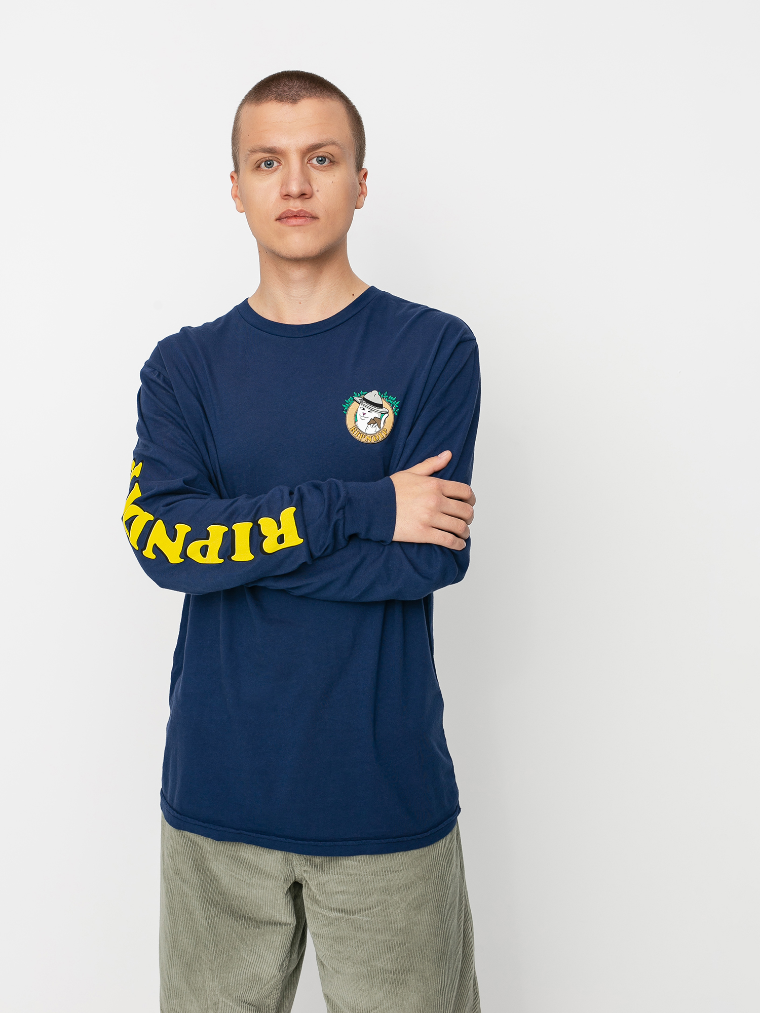 Longsleeve RipNDip Hiker Nerm (navy)