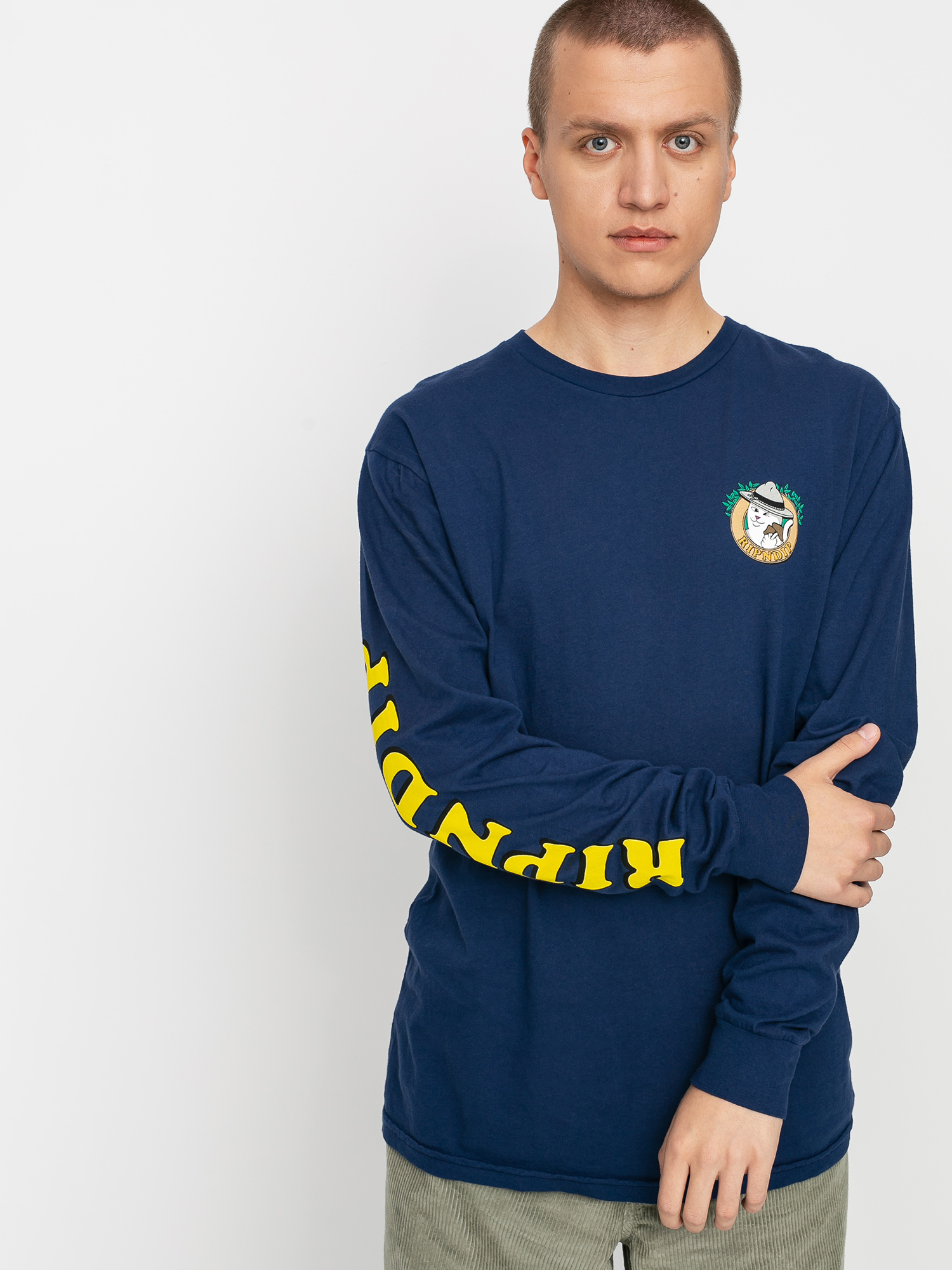Longsleeve RipNDip Hiker Nerm (navy)