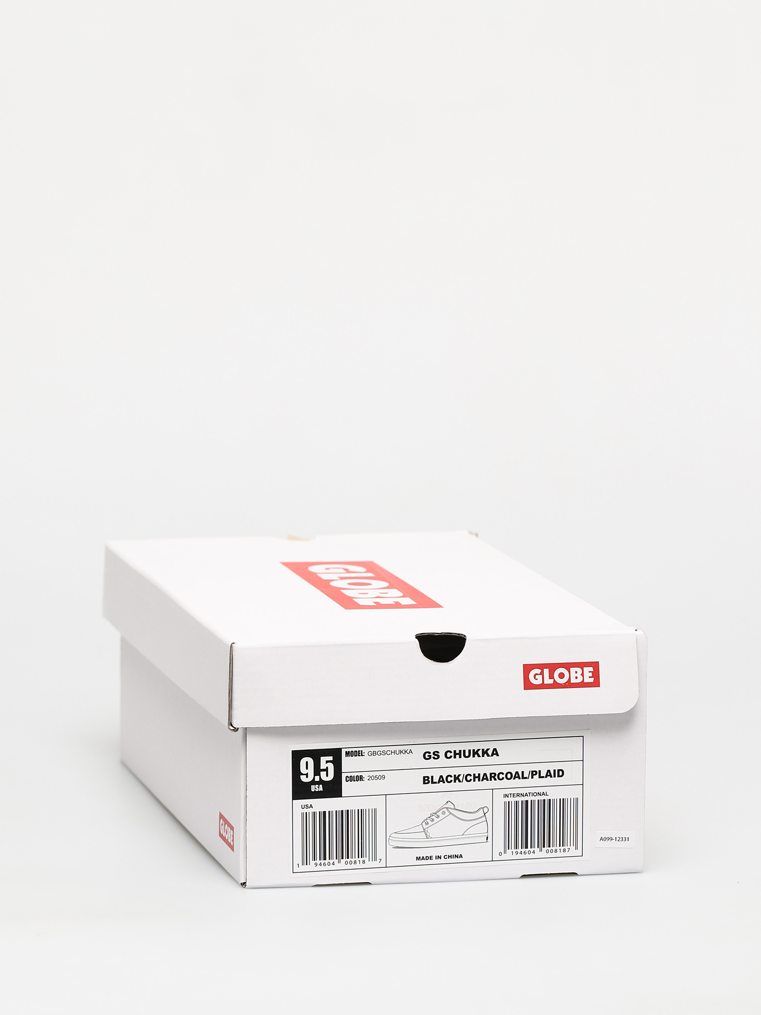 Buty Globe Gs Chukka (black/charcoal/plaid)