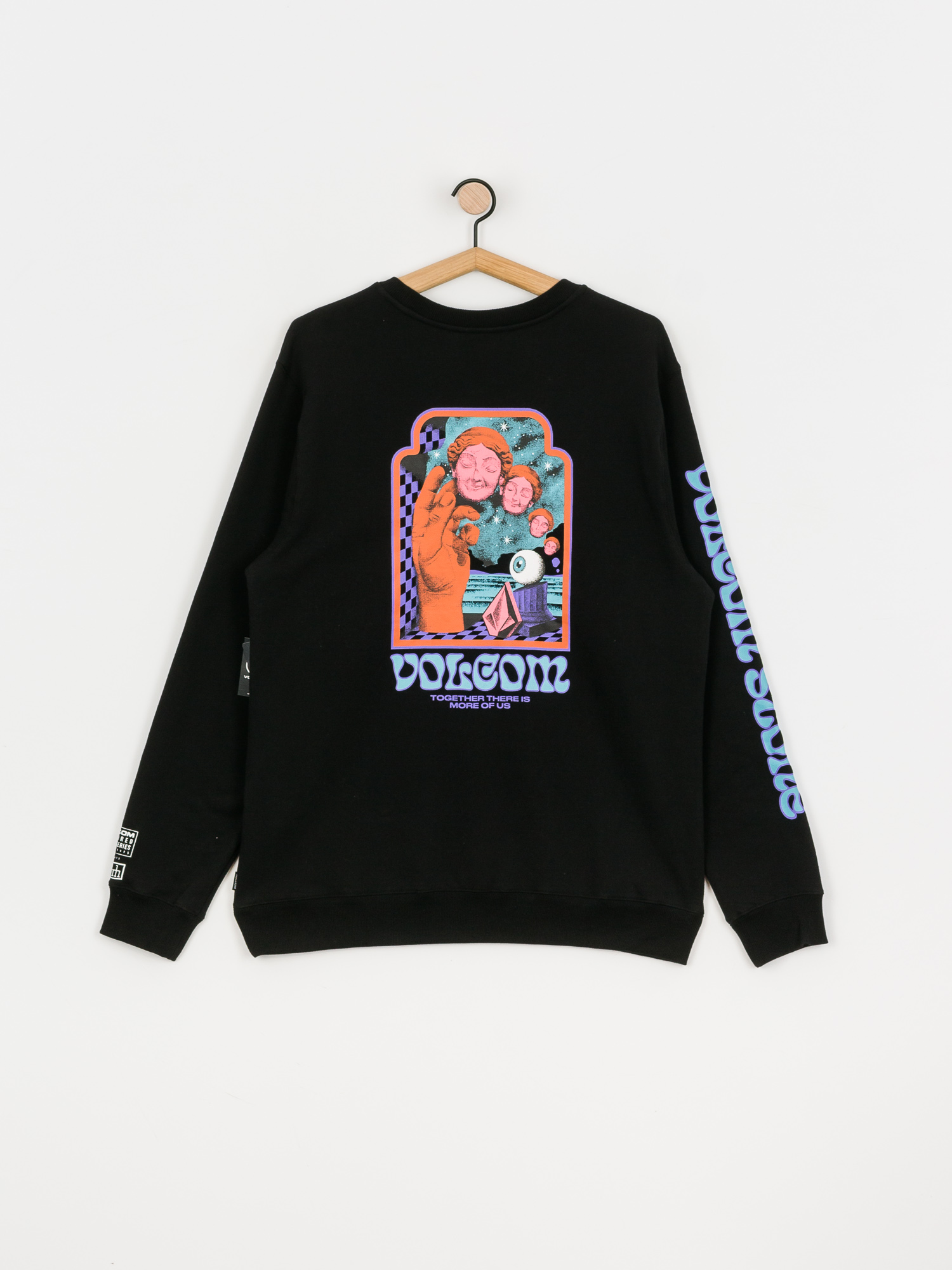 Bluza Volcom Fa Crew (black)