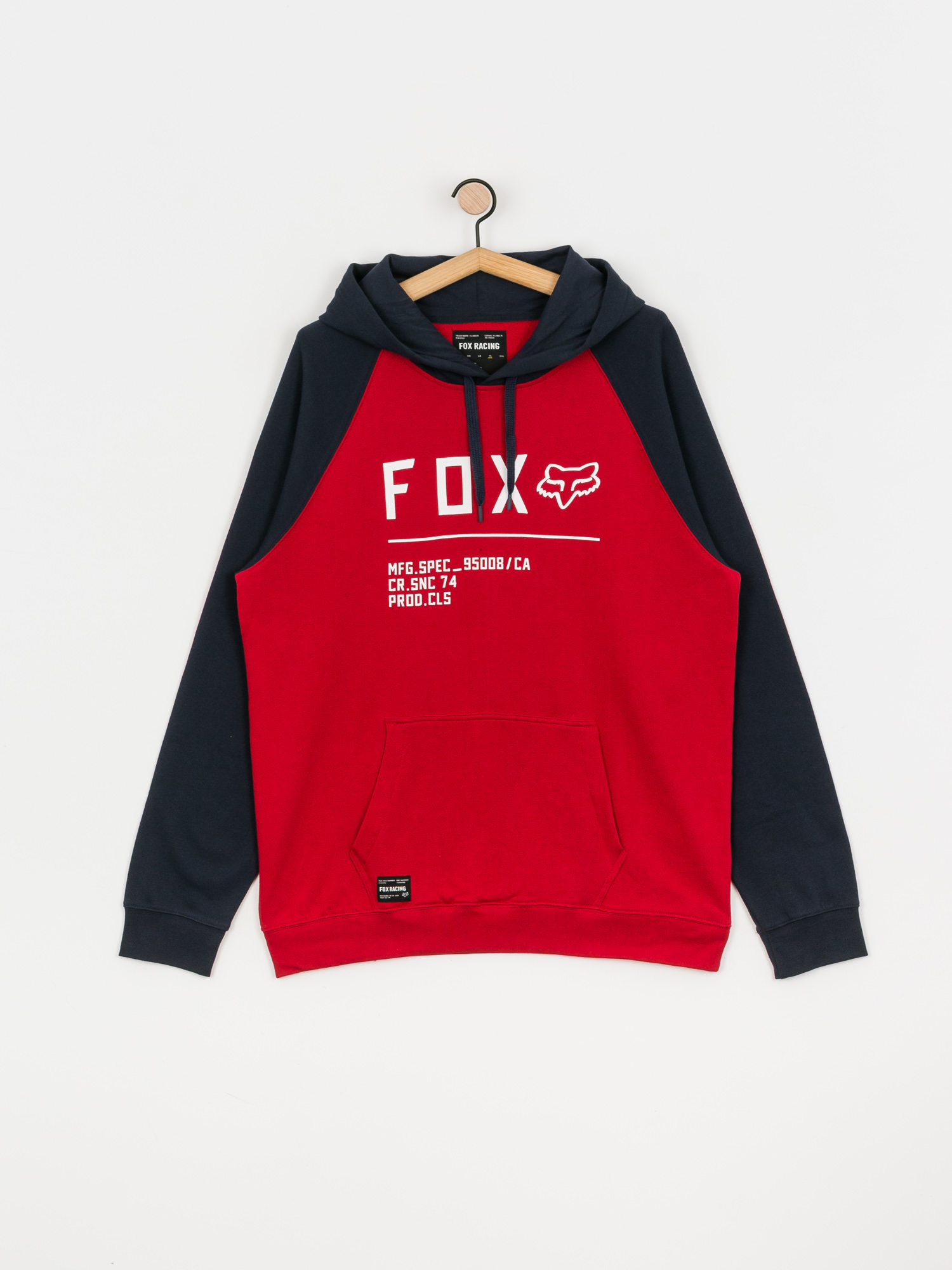 Bluza z kapturem Fox Non Stop HD (chili)