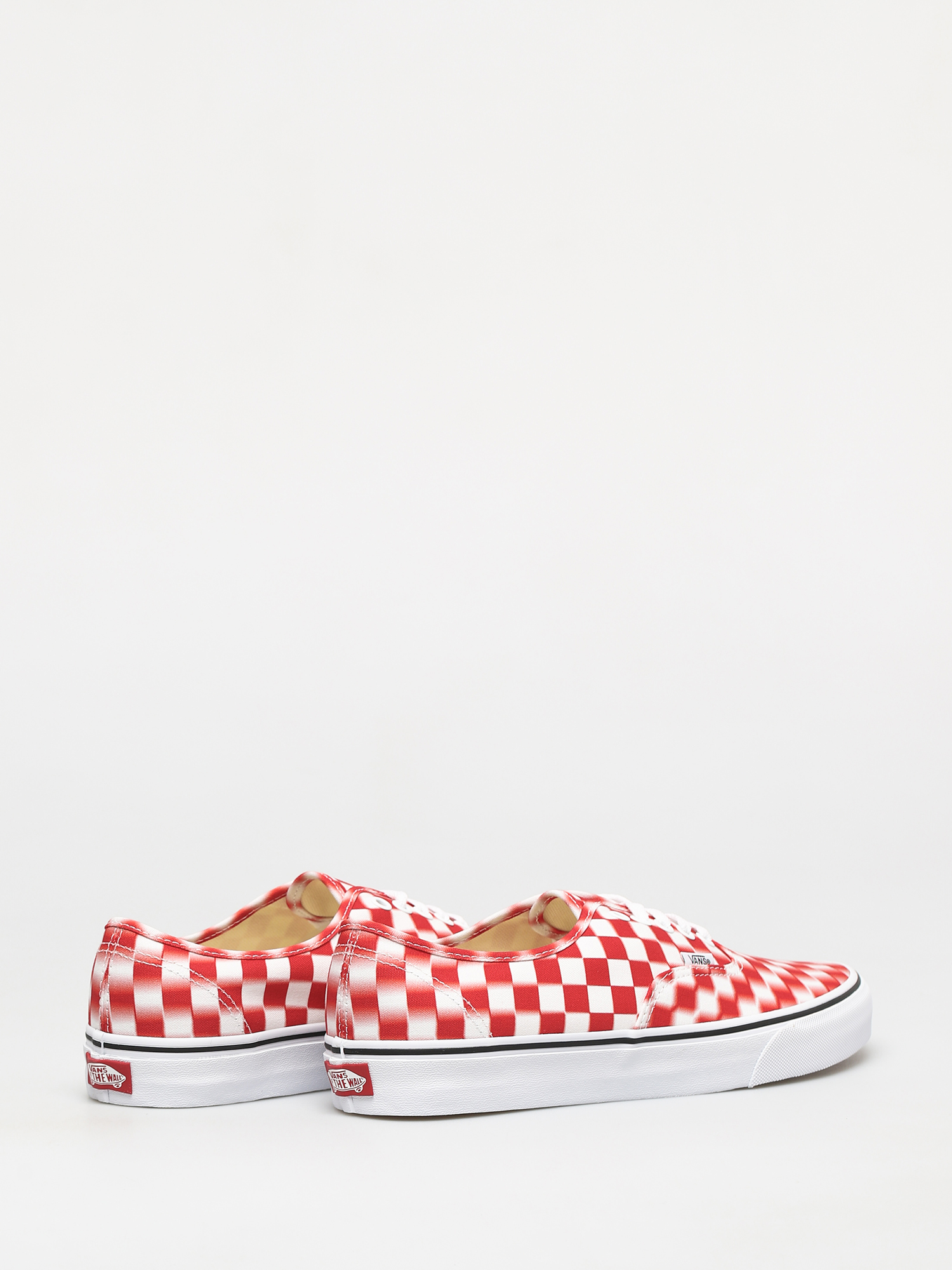 Buty Vans Authentic (blur check/true white/red)