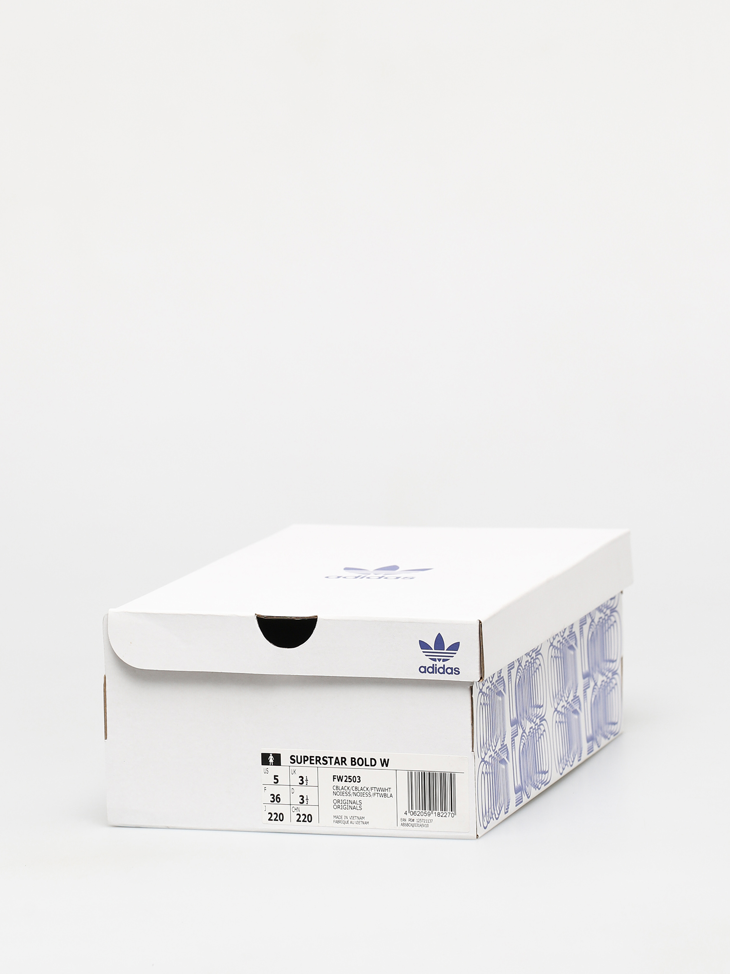 Buty adidas Originals Superstar Bold Wmn (cblack/cblack/ftwwht)