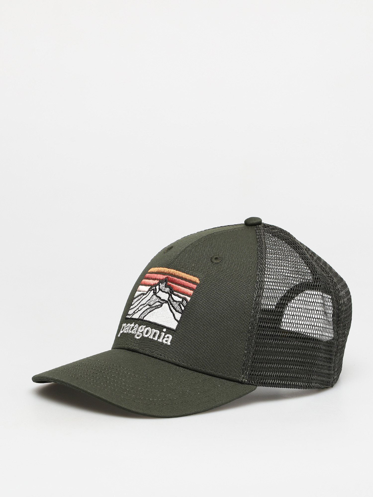 Czapka z daszkiem Patagonia Line Logo Ridge LoPro Trucker ZD (kelp forest)