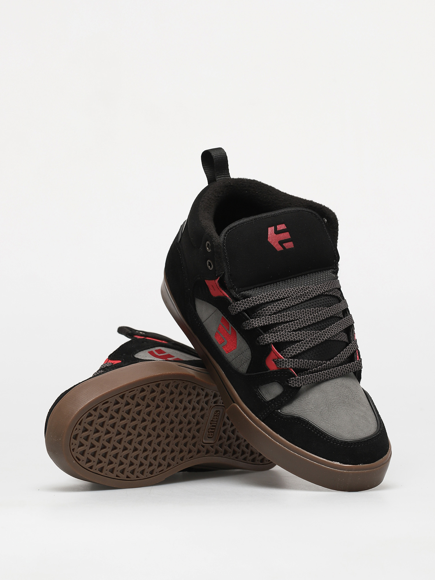 Buty Etnies Agron (black/grey/red)
