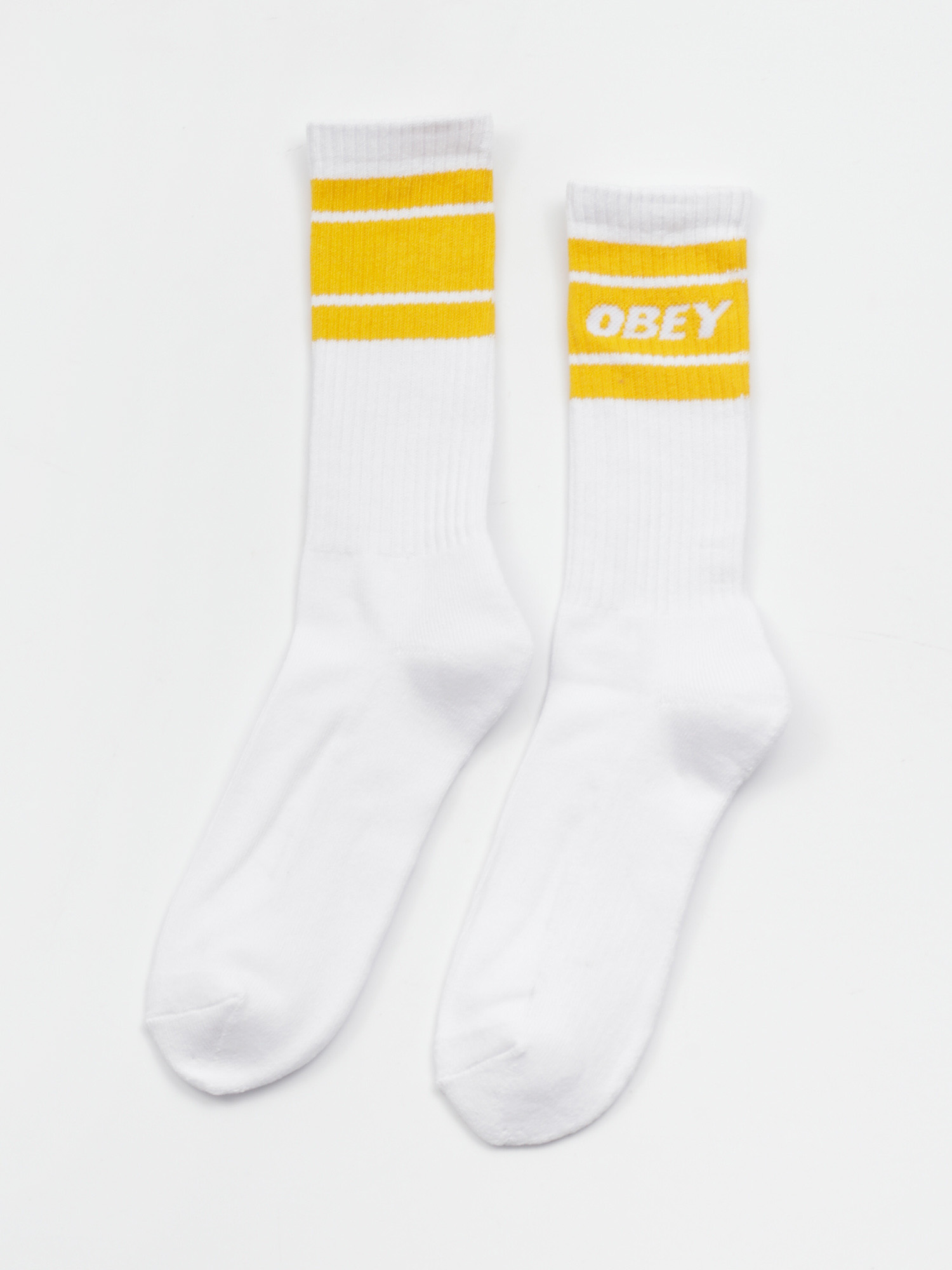 Skarpetki OBEY Cooper II (white/old gold)