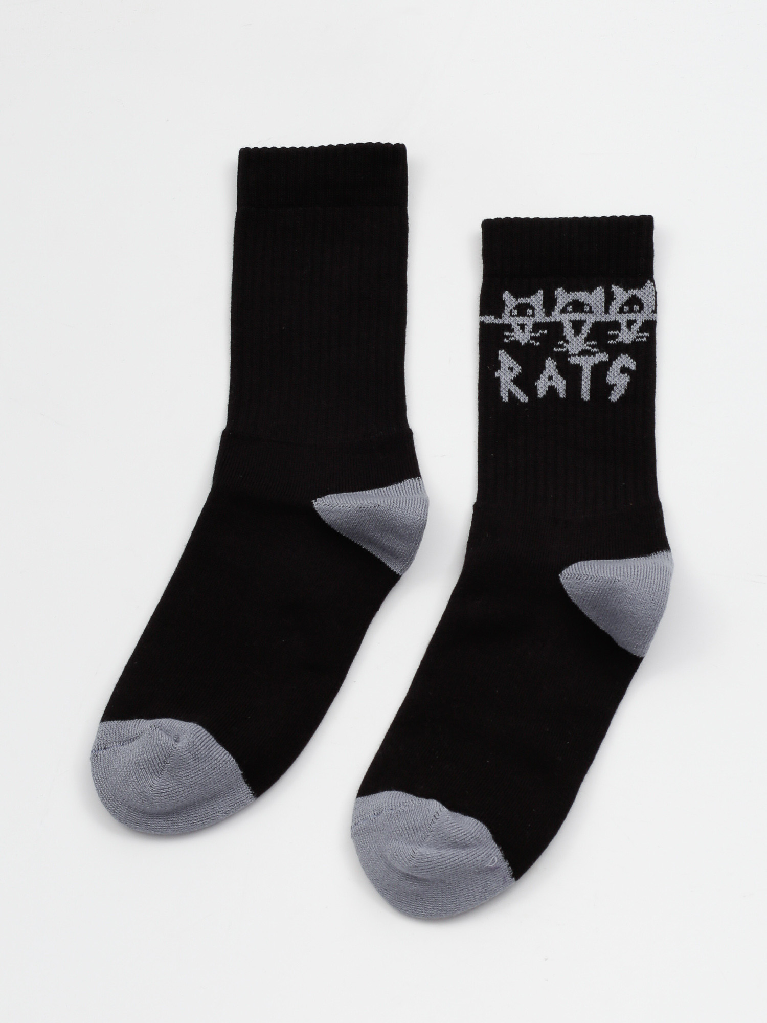 Skarpetki Malita Rats (black/grey)