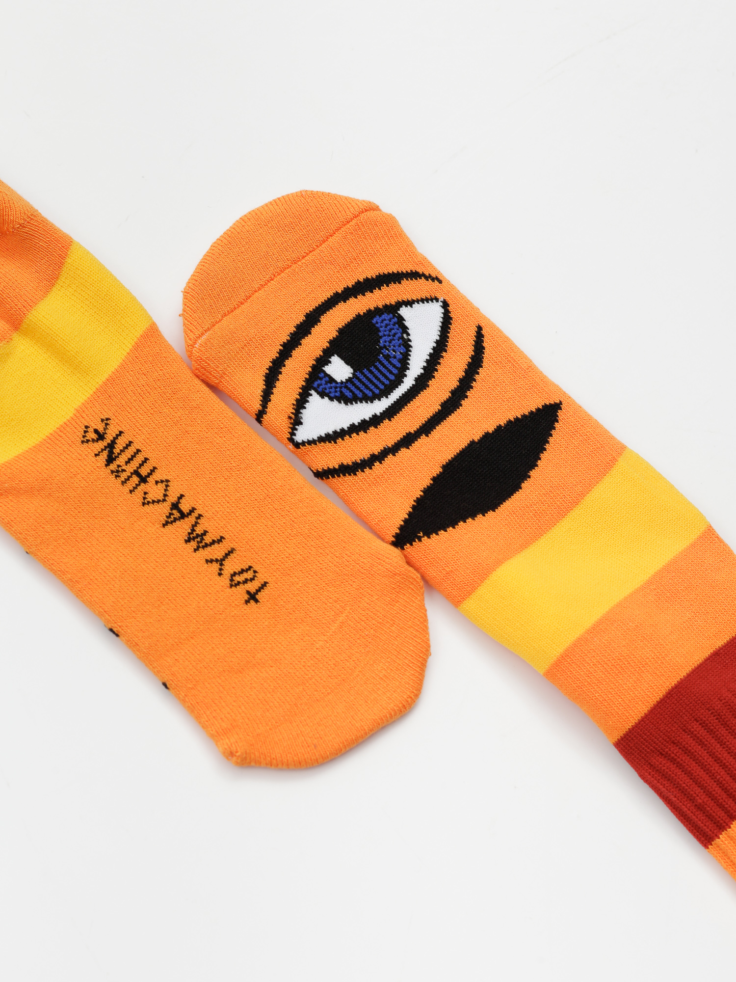 Skarpetki Toy Machine Sect Eye Big Stripe (orange)