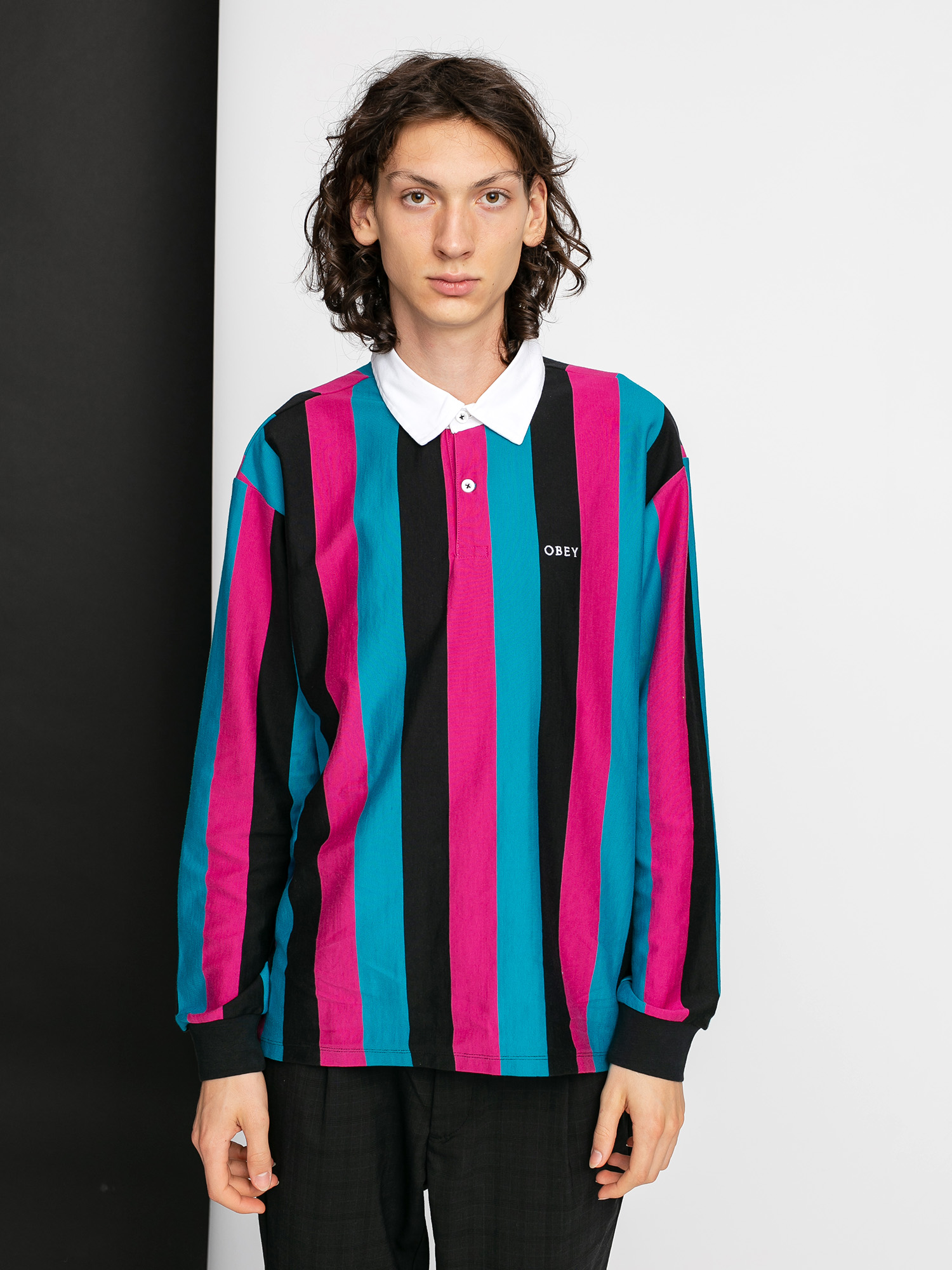 Polo OBEY Side (black multi)