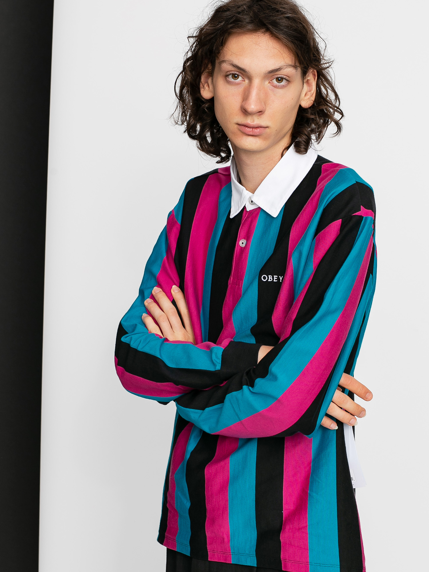 Polo OBEY Side (black multi)