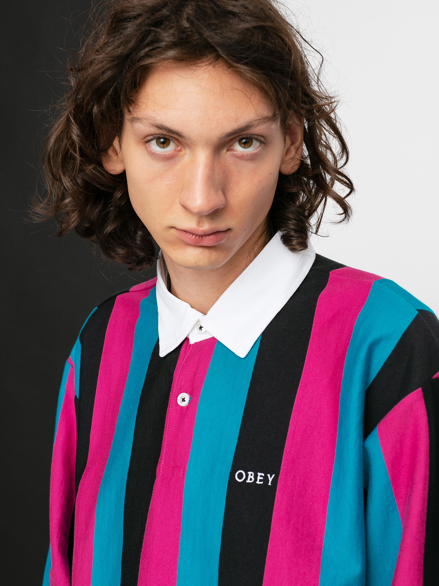 Polo OBEY Side (black multi)