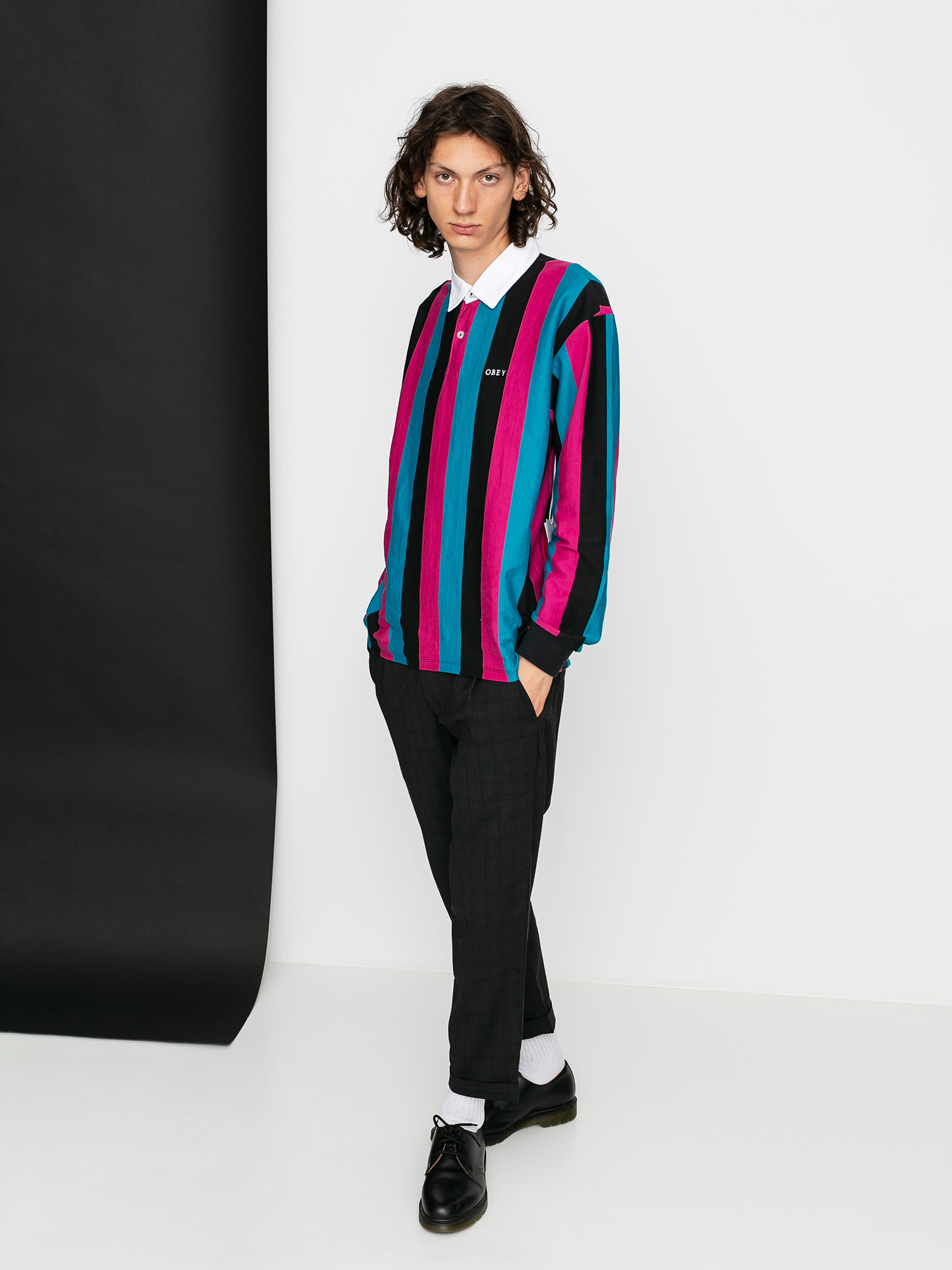 Polo OBEY Side (black multi)