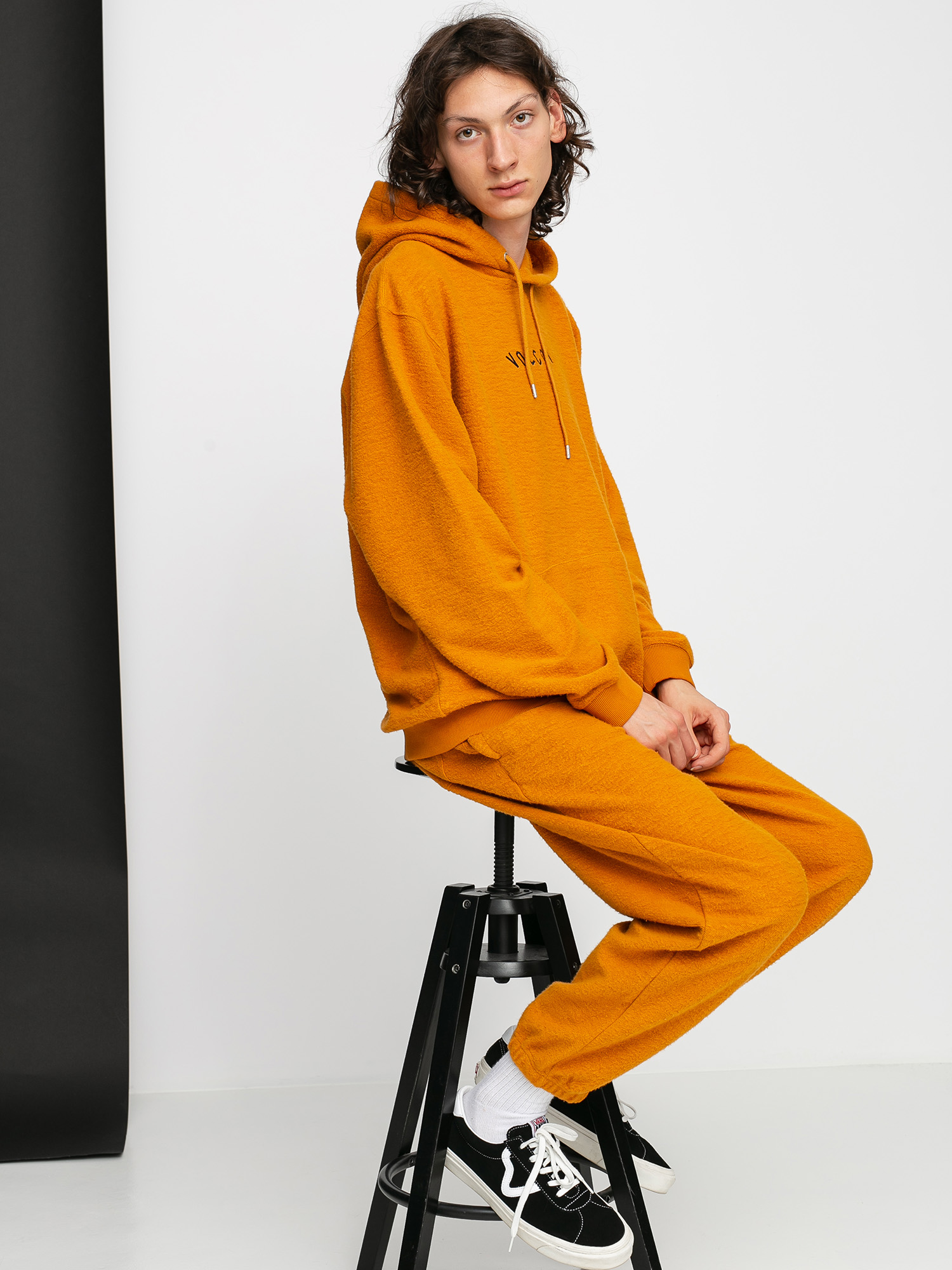 Bluza z kapturem Volcom Hever HD (inca gold)